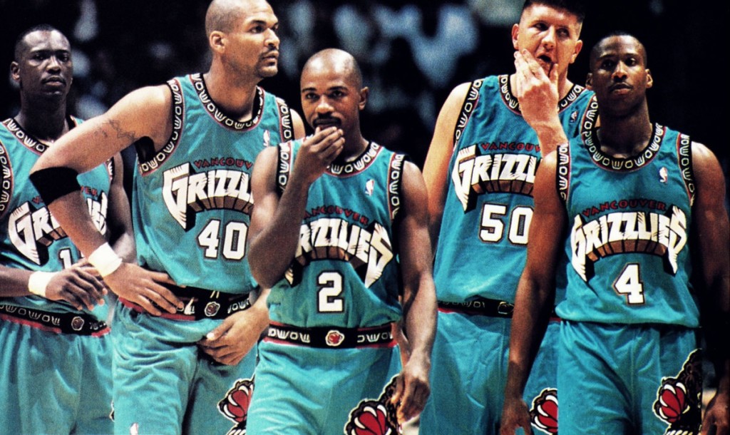 Vancouver Grizzlies Vintage Jersey - HD Wallpaper 