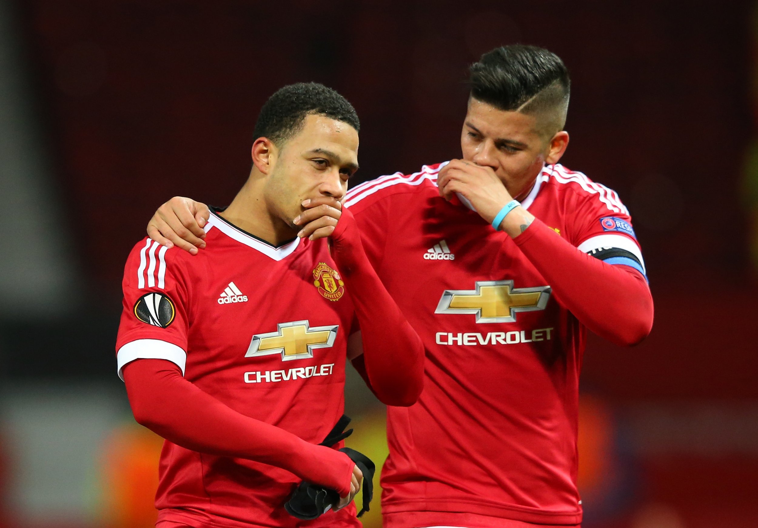 Memphis Depay, Left, Had His Best Game For Manchester - Manchester United - HD Wallpaper 