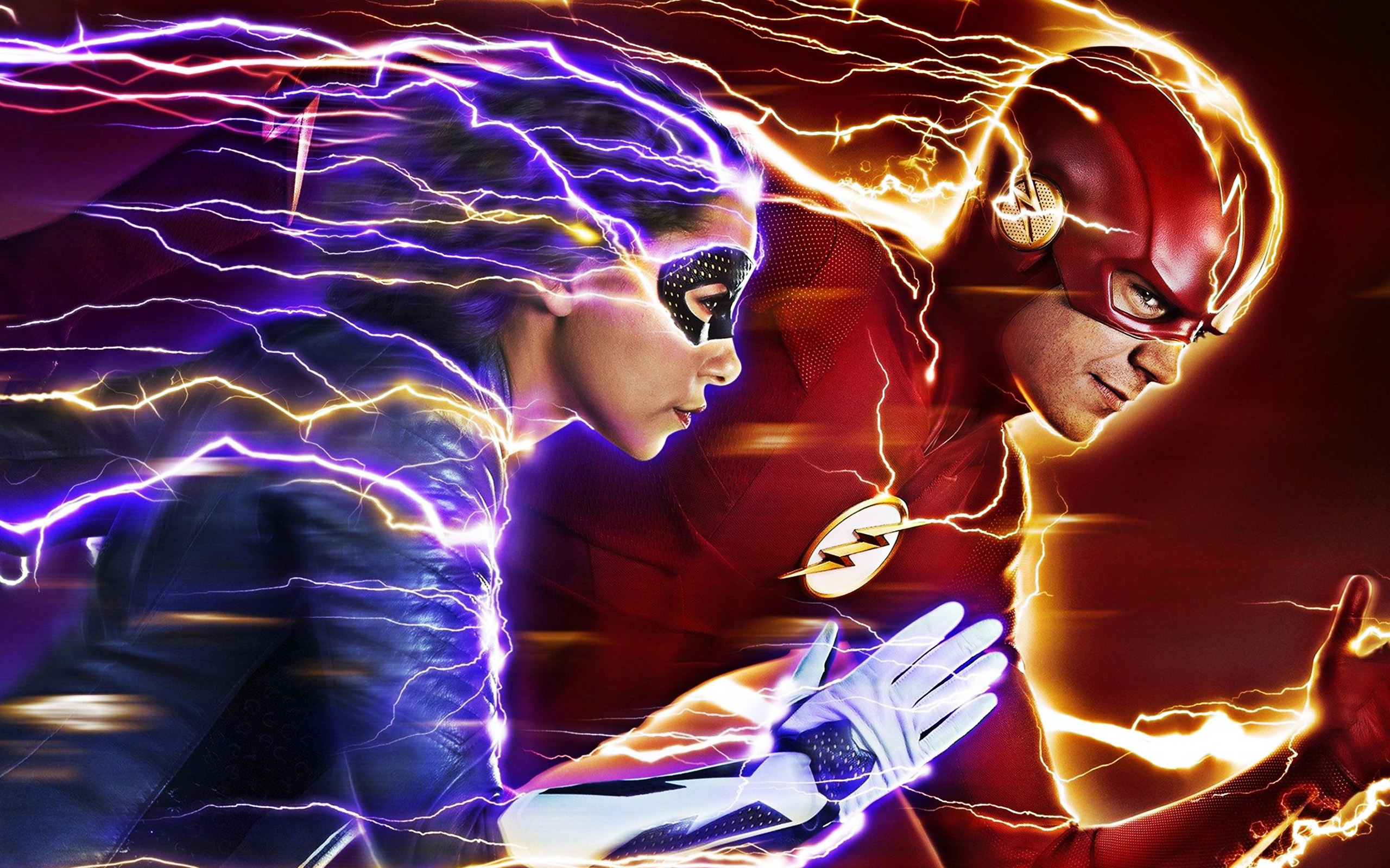 The Flash, Nora, 2018, Season 5, Poster, Promo, Superheroes, - Flash Running Season 6 - HD Wallpaper 