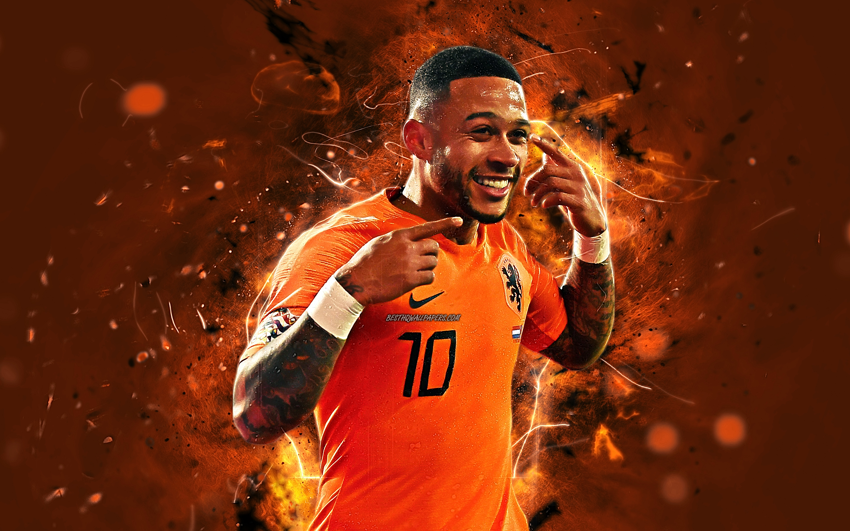 Memphis Depay, Joy, Forward, Netherlands National Team, - Depay Fan Art - HD Wallpaper 