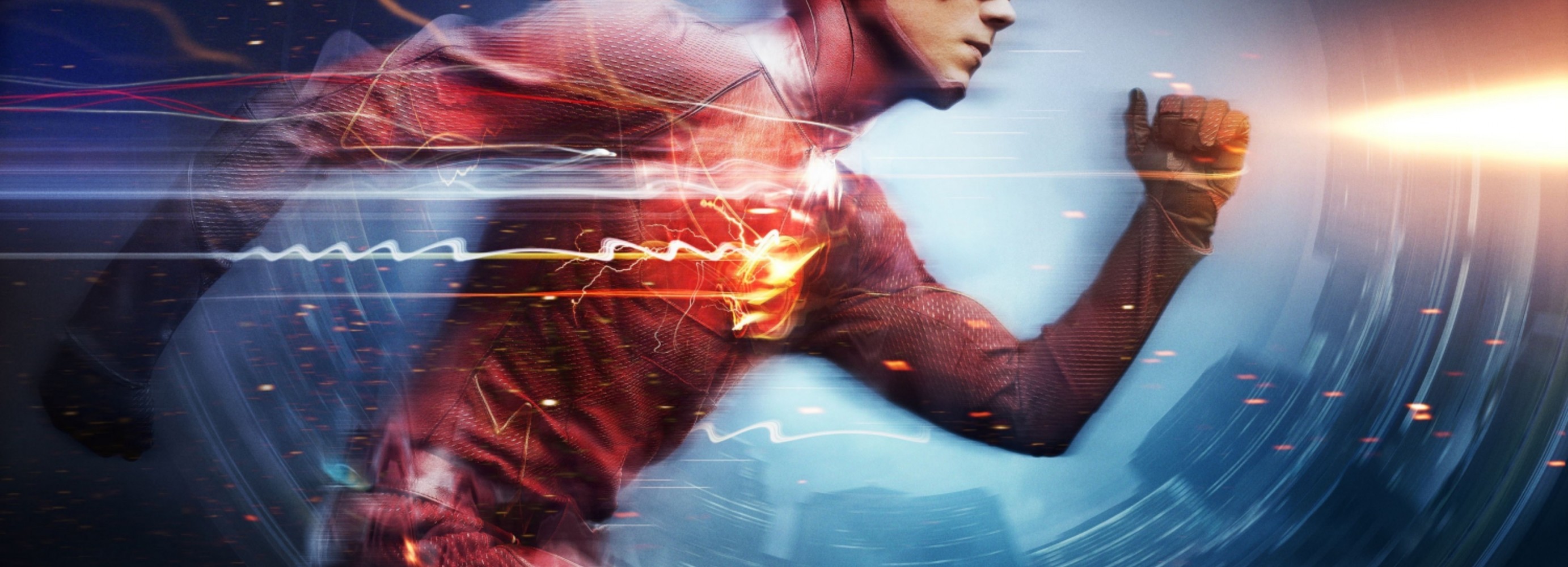 The Flash, Grant Gustin, Tv Series, Profile View - HD Wallpaper 