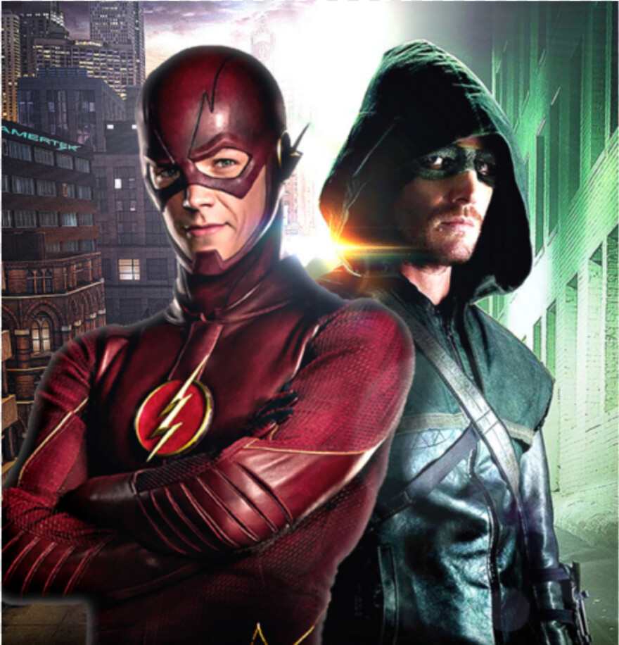 Flash And Arrow Wallpaper Iphone, Png Download - Flash And Arrow Wallpaper Iphone - HD Wallpaper 