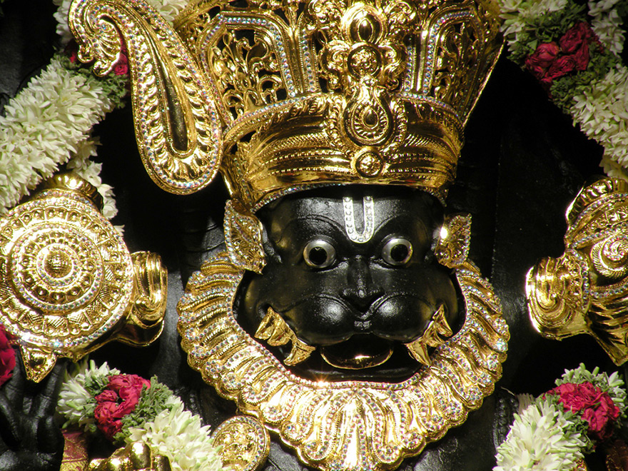 Narasimha - Iskcon Narasimha - HD Wallpaper 