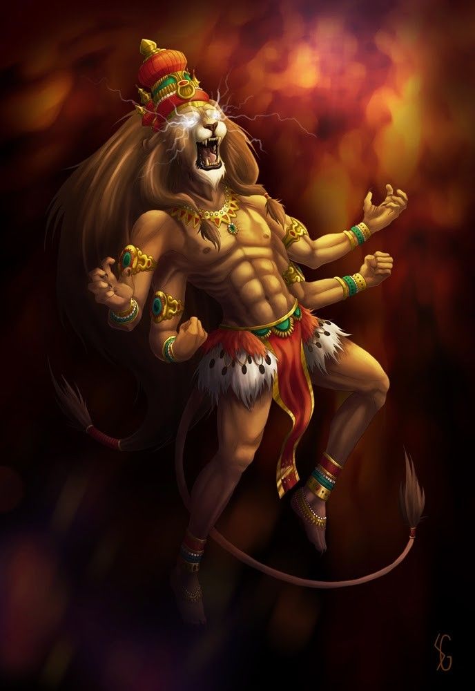 Ugra Narasimha Swamy Images Hd - HD Wallpaper 