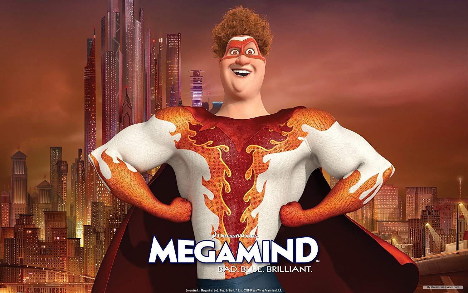 Posterhouzz Movie Megamind Hd Wallpaper Background - Megamind Superhero - HD Wallpaper 