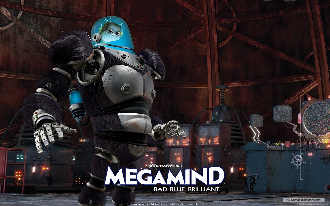 Free Movie Wallpaper - Megamind Minion Hd - HD Wallpaper 