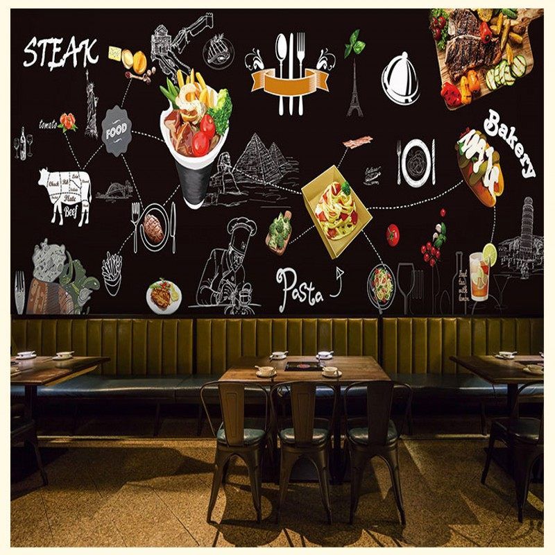 Grafitis De Comida Rapida - HD Wallpaper 