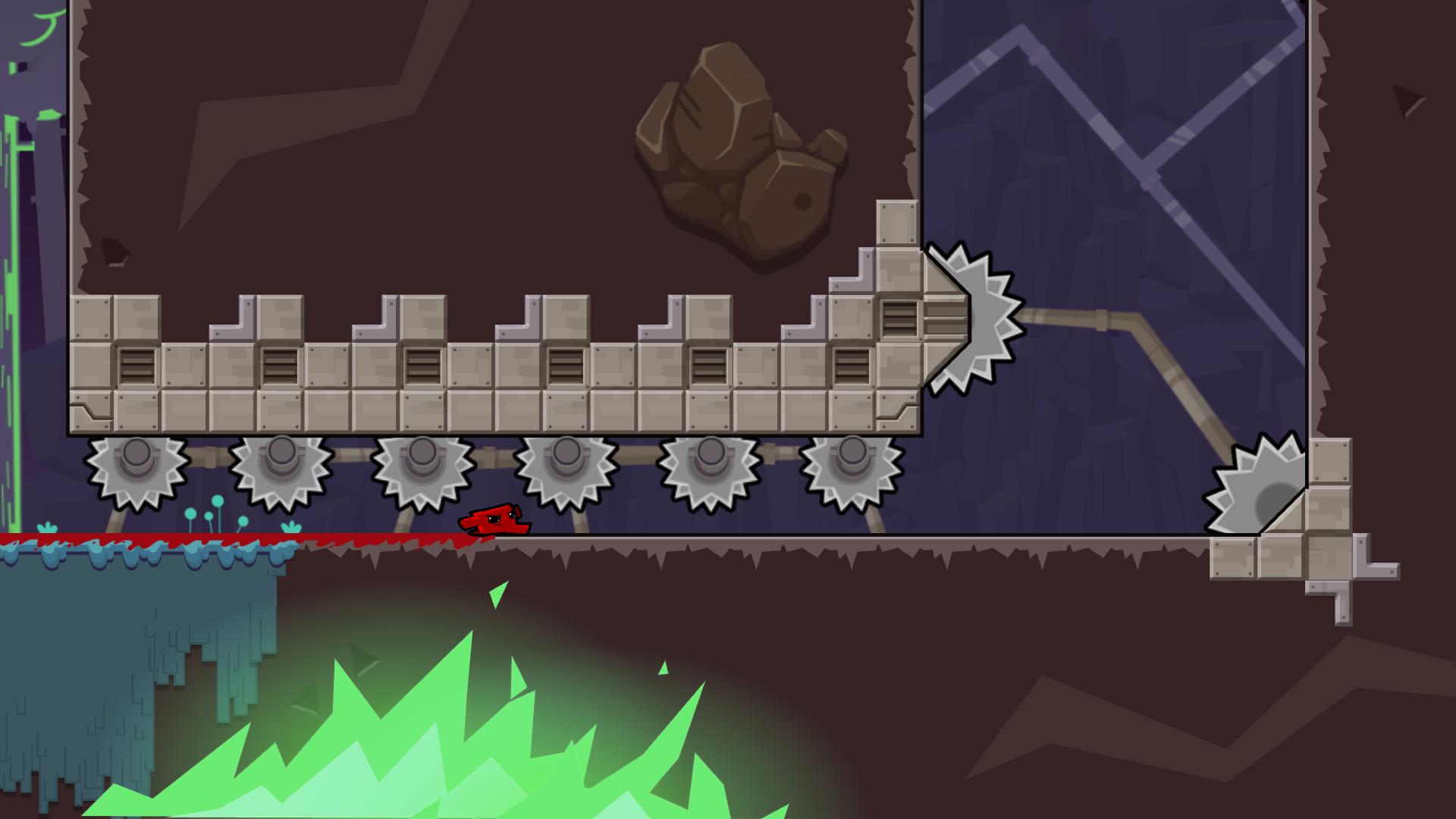 Super Meat Boy Forever 1 1 - HD Wallpaper 