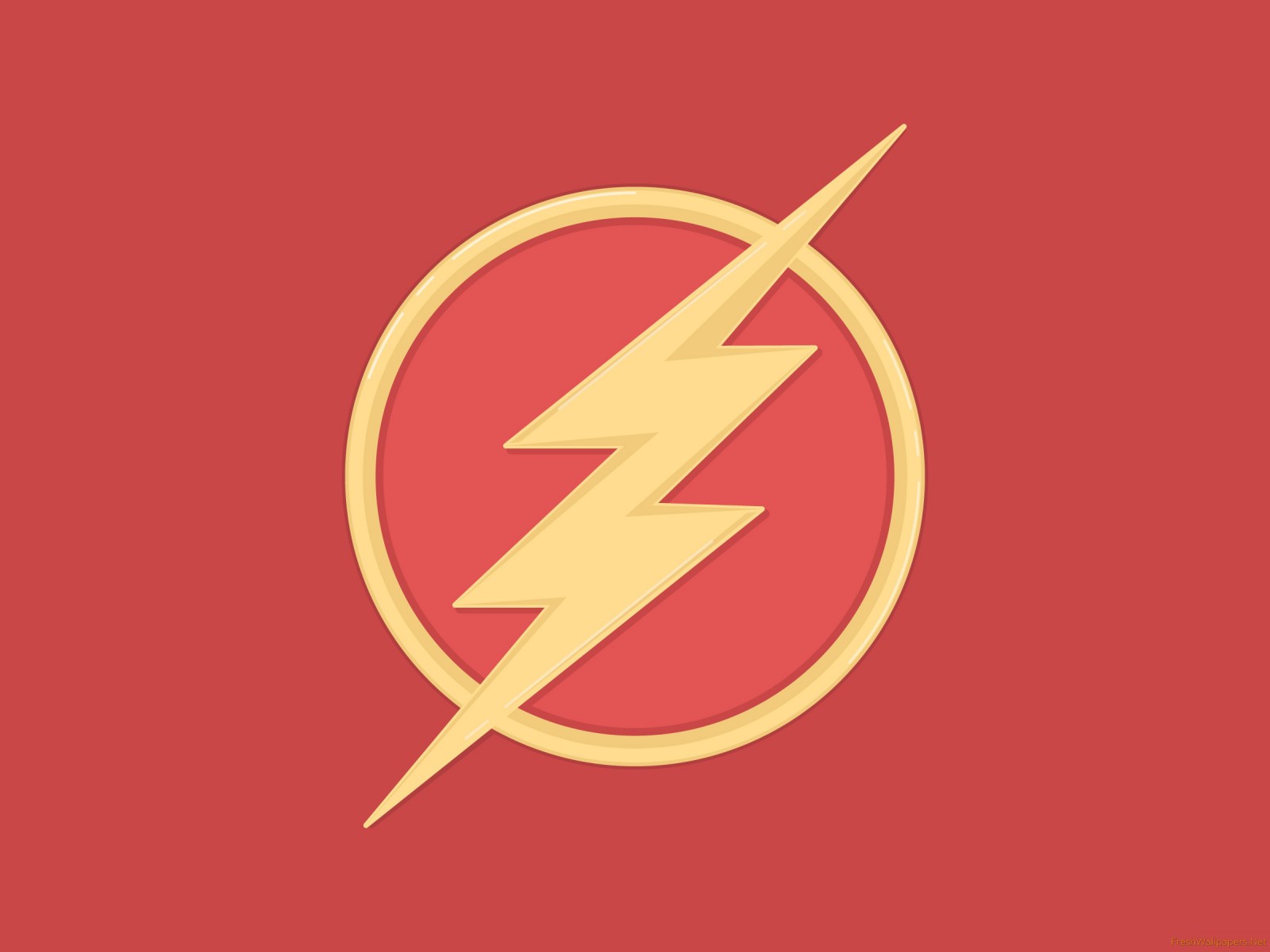 The Flash Hd Wallpapers Background Images Wallpaper - Flash Logo Yellow - HD Wallpaper 