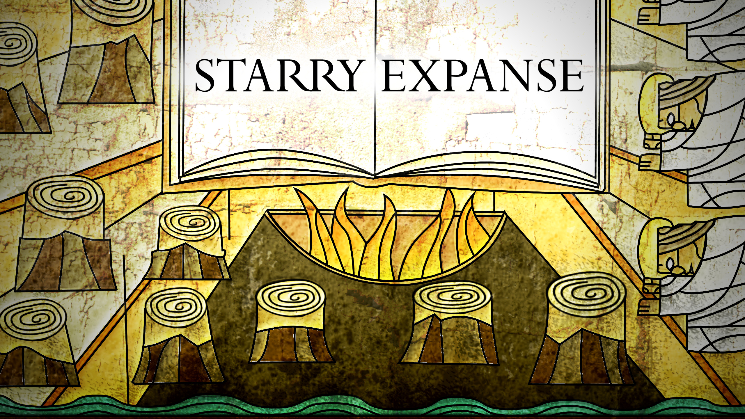 Starry Expanse - HD Wallpaper 