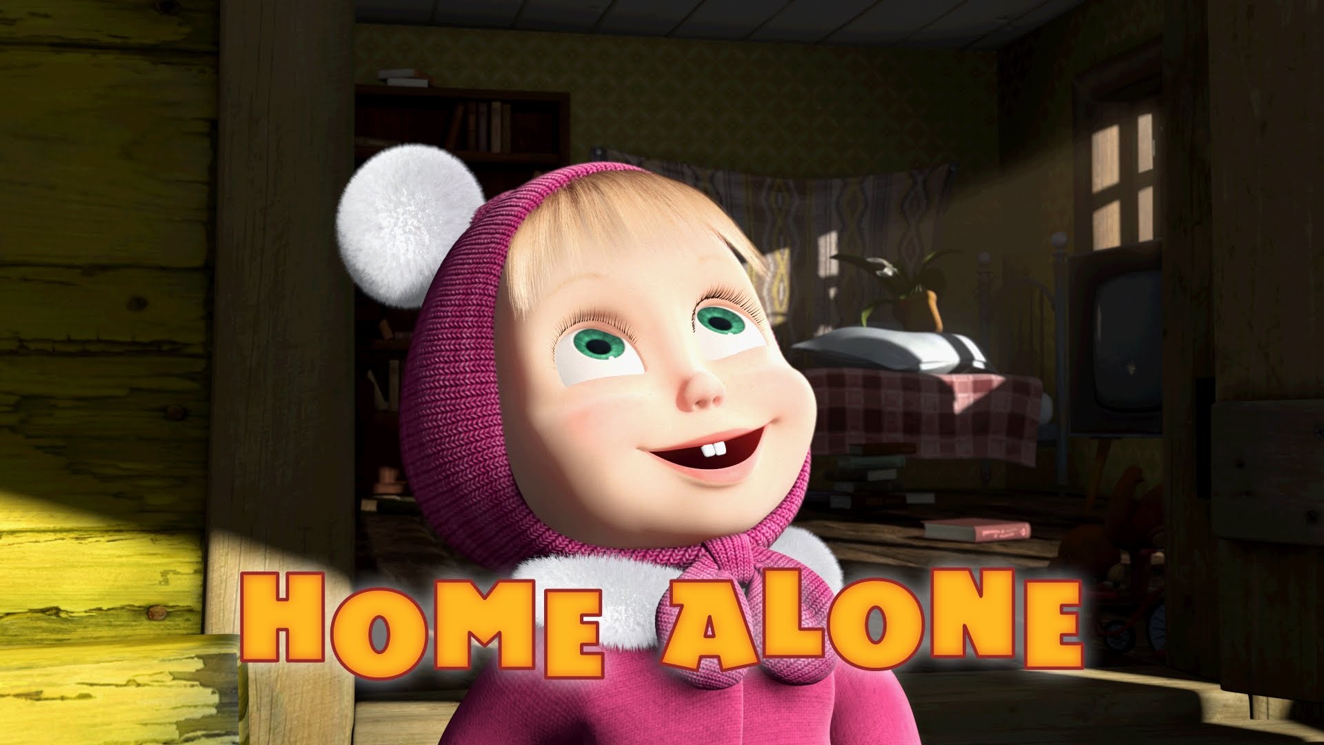 Masha And The Bear Growing Potion - HD Wallpaper 