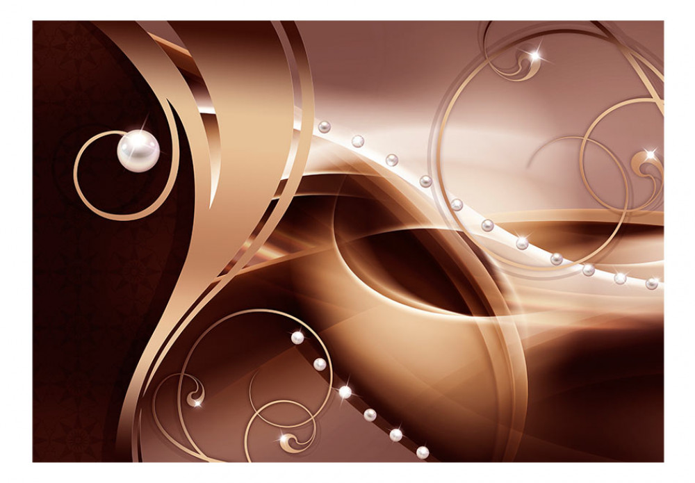 Wall Mural Copper Expanse 96851 Additionalimage - 3d Fototapete Cafe - HD Wallpaper 