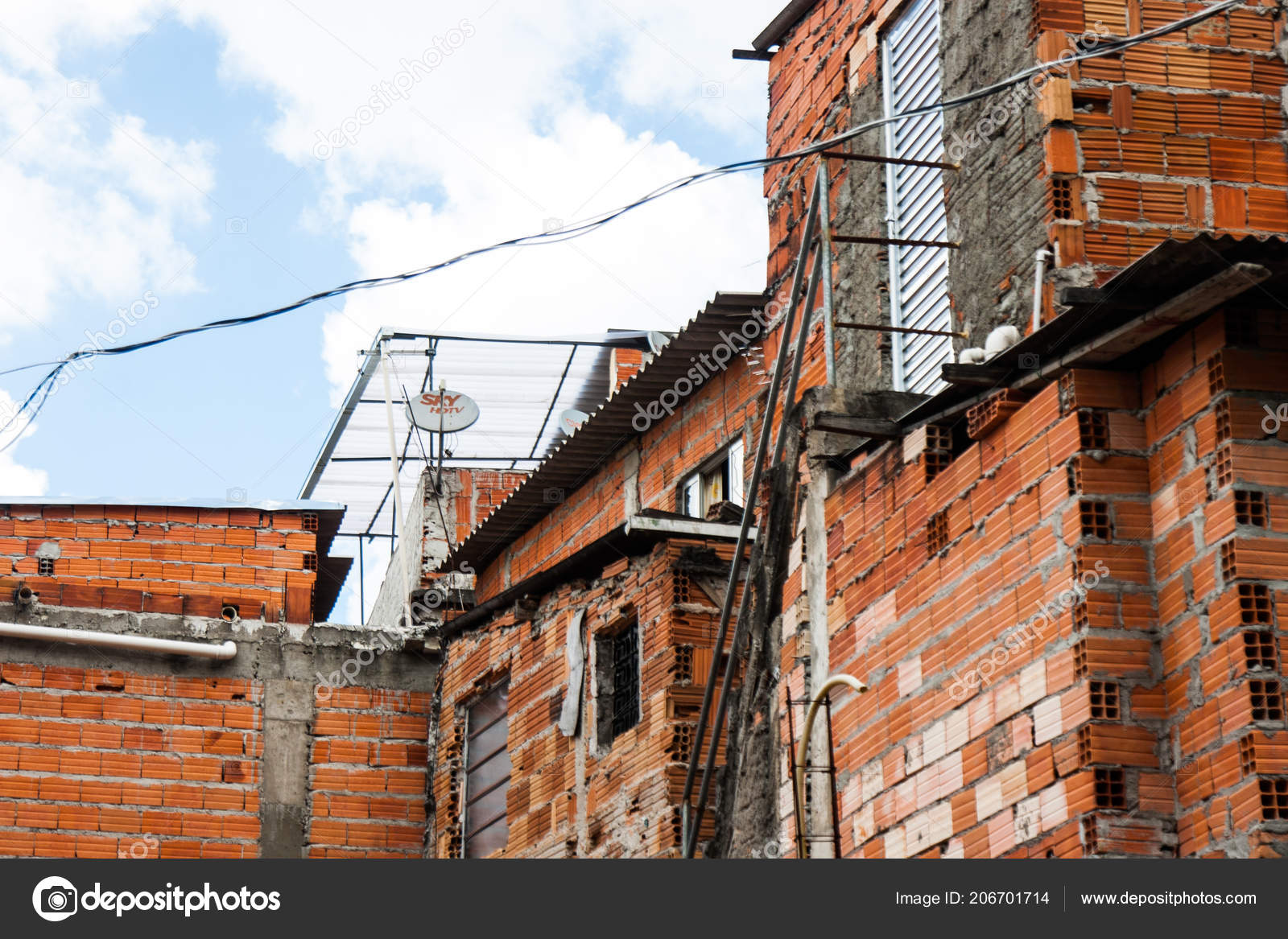 Casas Pobres De Ladrillo - HD Wallpaper 