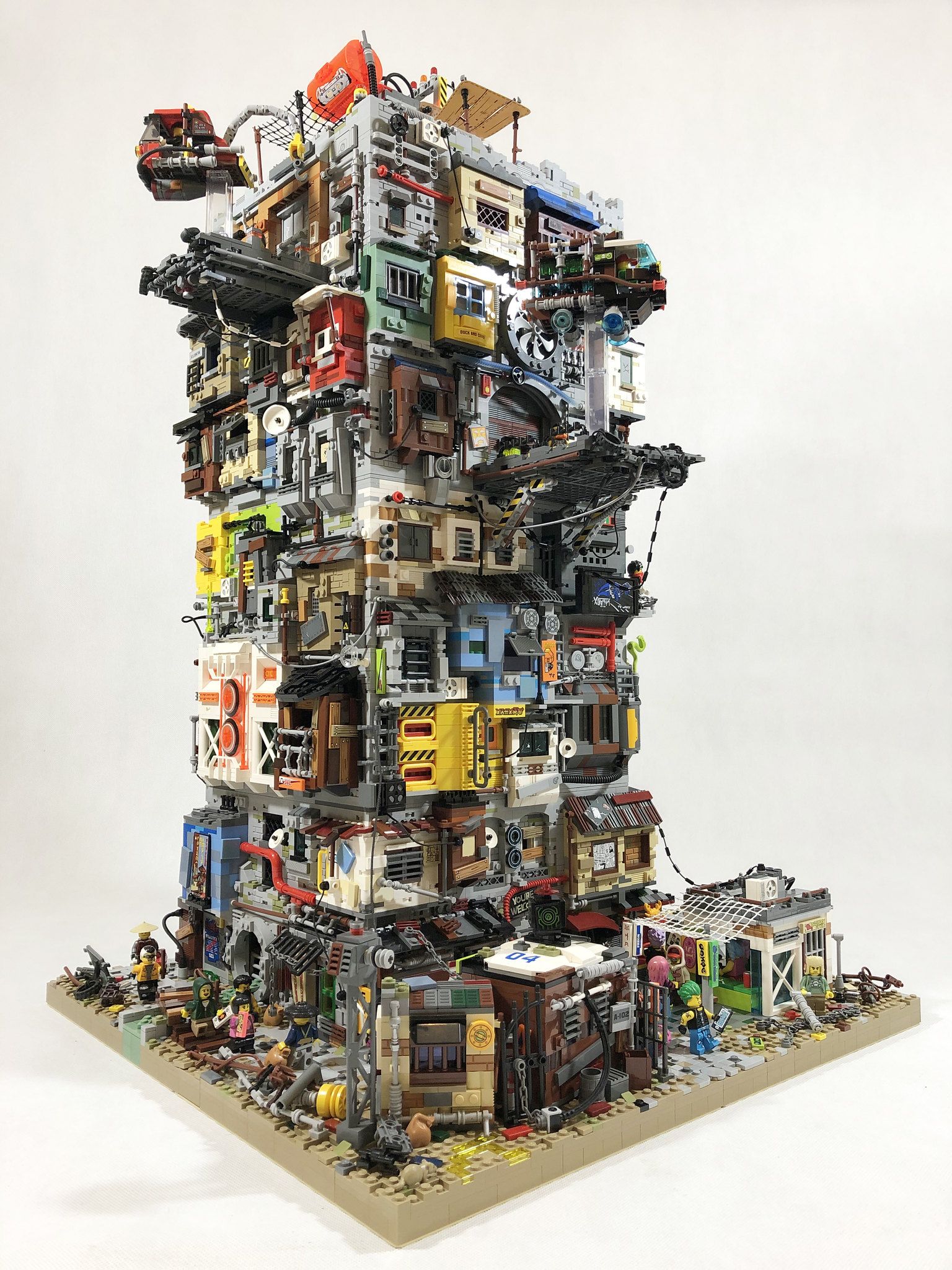 Lego Cyberpunk - HD Wallpaper 