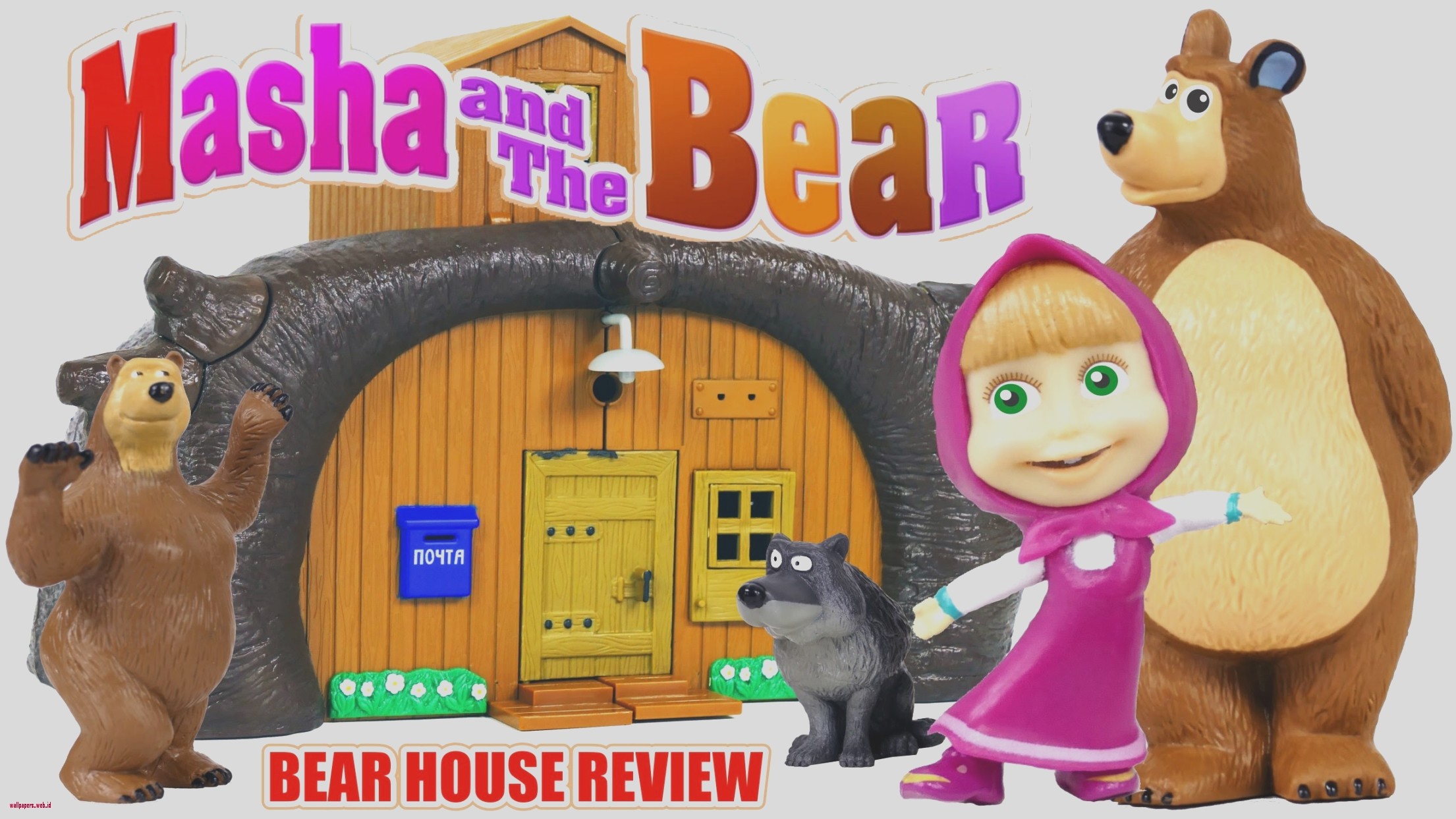 Masha And The Bear Cartoon Wallpapers Masha And The - Masha And The Bear - HD Wallpaper 