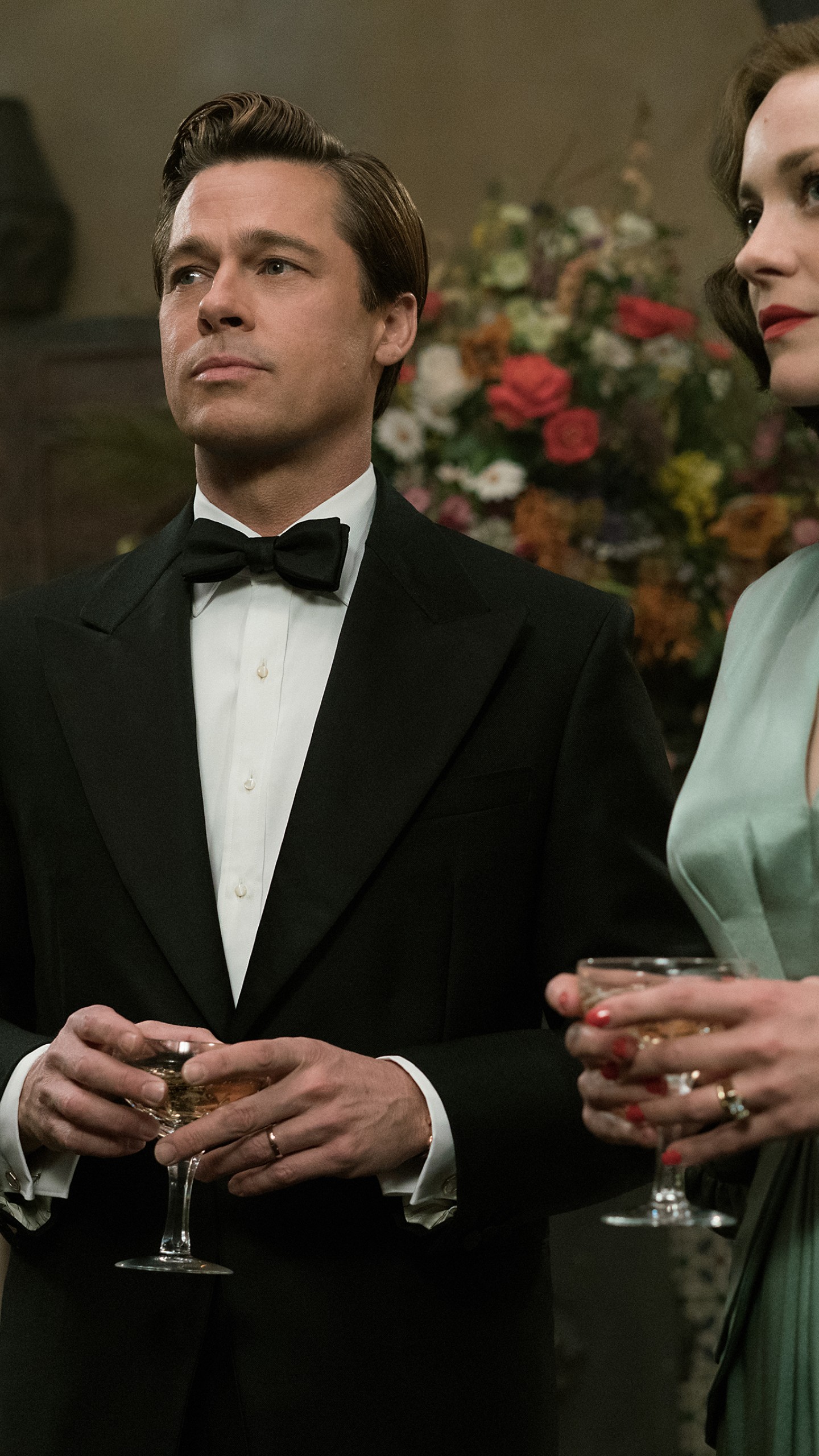 Allied 2016 Brad Pitt - HD Wallpaper 