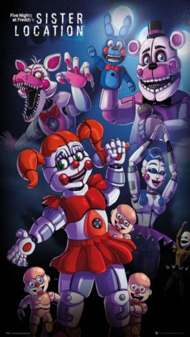 Fnaf Sister Location Phone - HD Wallpaper 