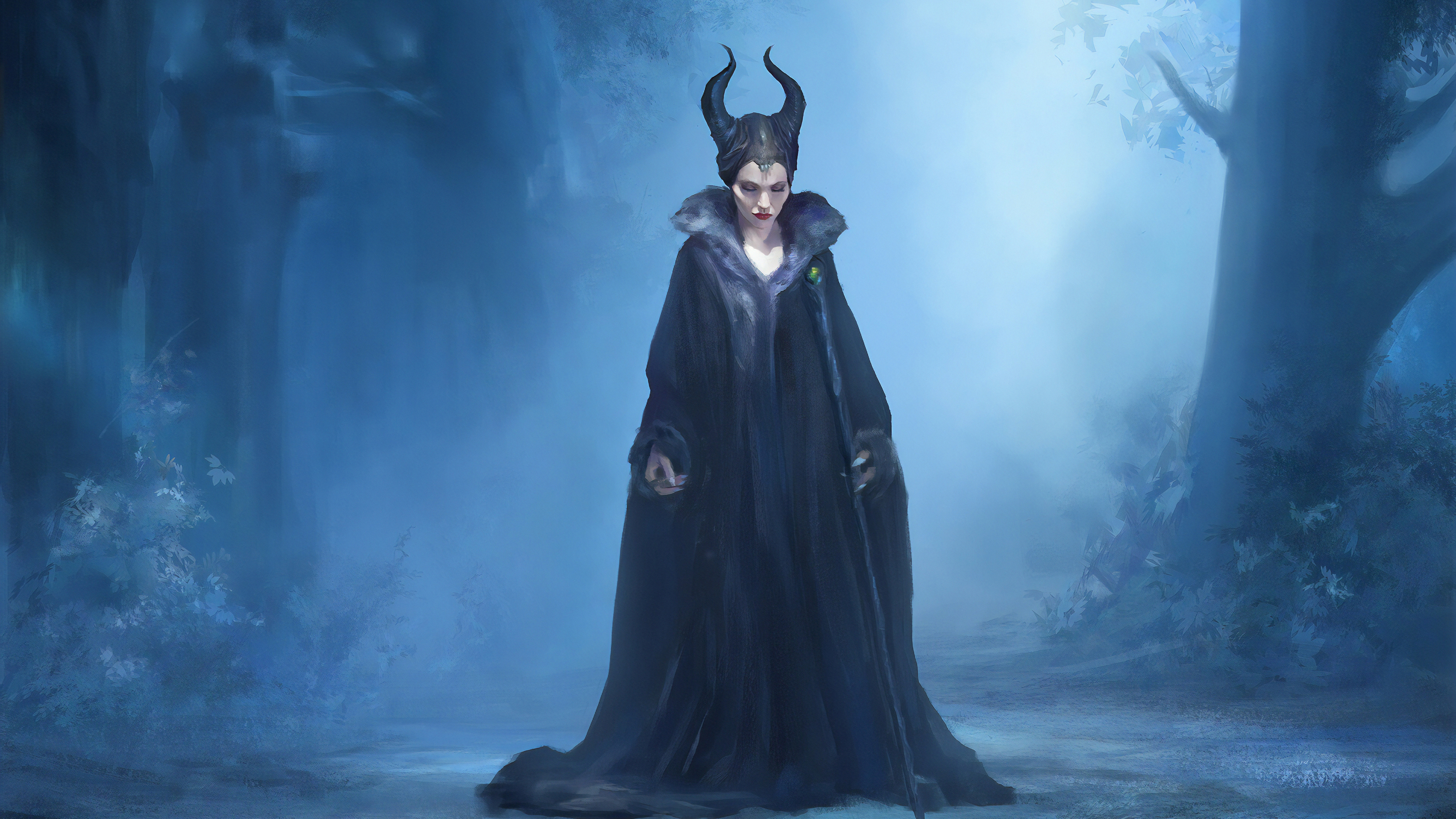 Maleficent Mistress Of Evil Art - HD Wallpaper 
