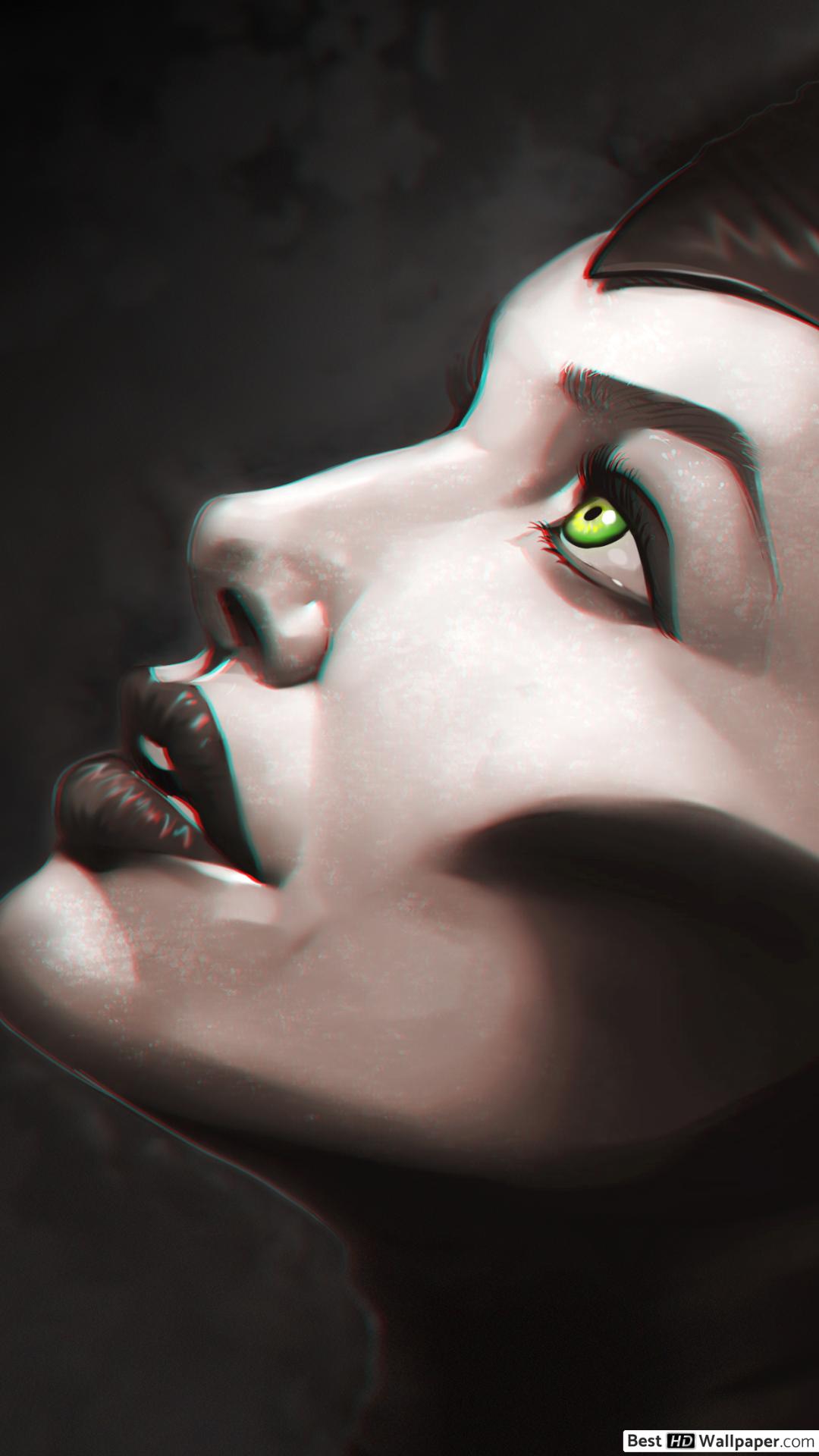 Malevola De Olhos Verdes - HD Wallpaper 