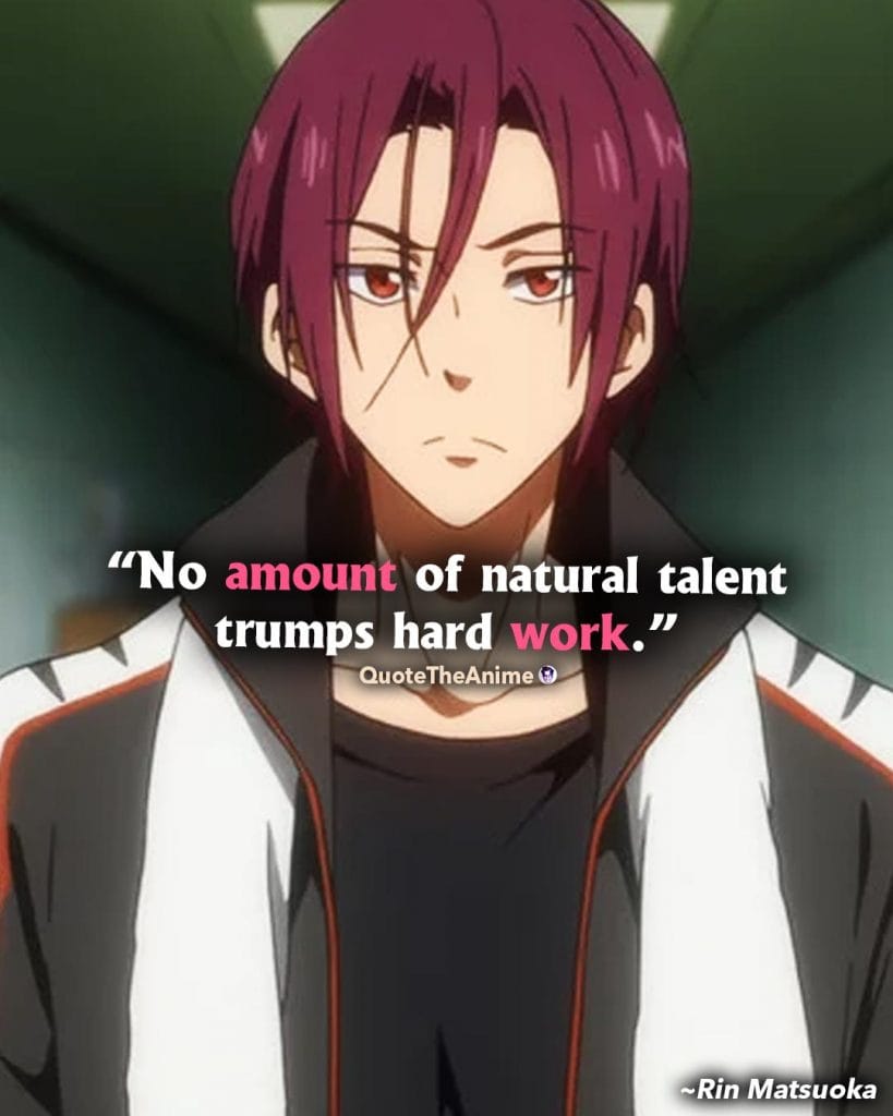 Free Anime Quotes - Rin Matsuoka - HD Wallpaper 