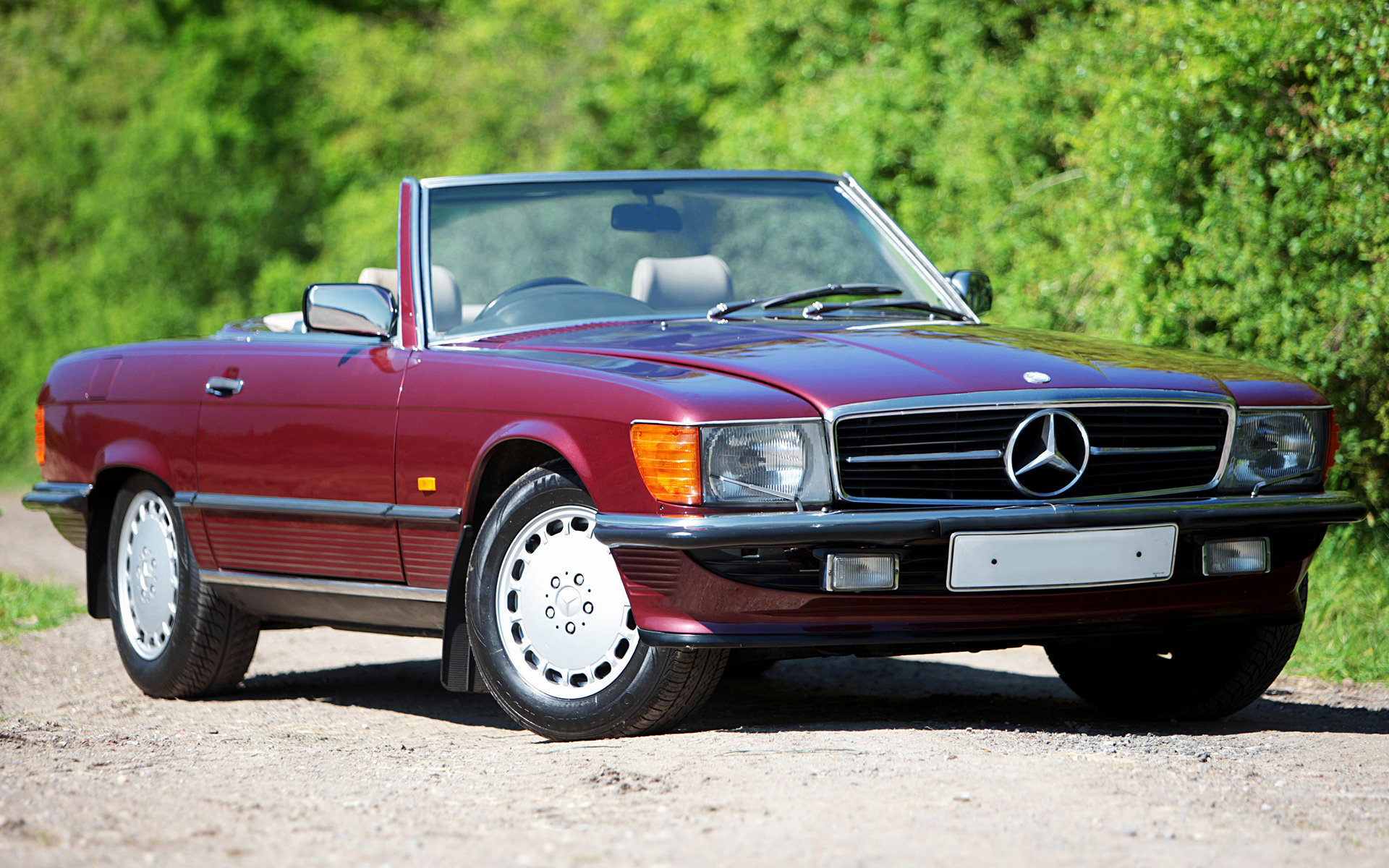 Mercedes Benz Sl R107 - HD Wallpaper 