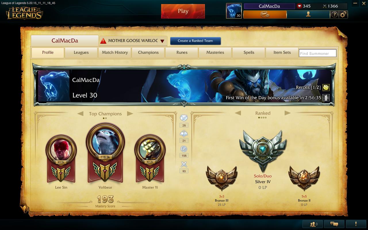 League Of Legends Platinum 5 - HD Wallpaper 