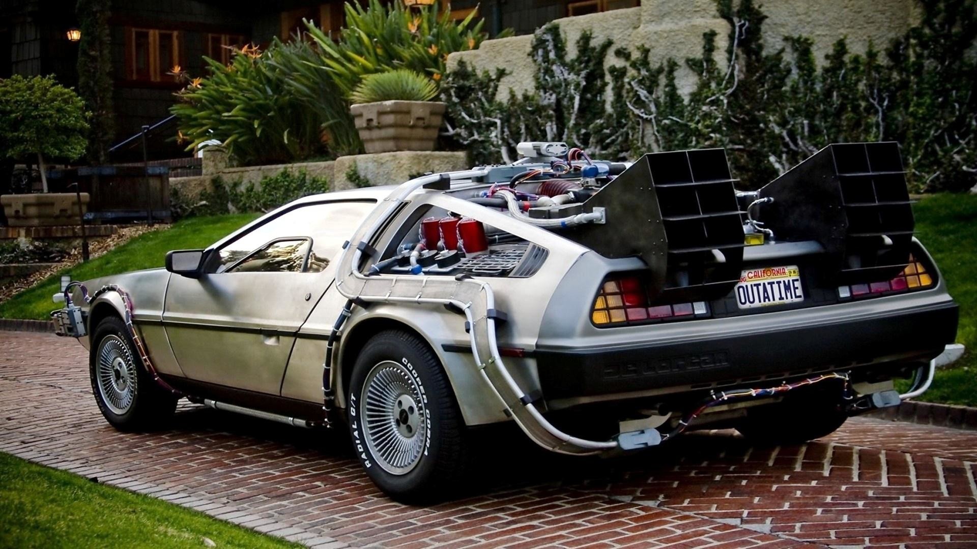 Delorean Time Machine Wallpaper - Delorean Time Machine - HD Wallpaper 