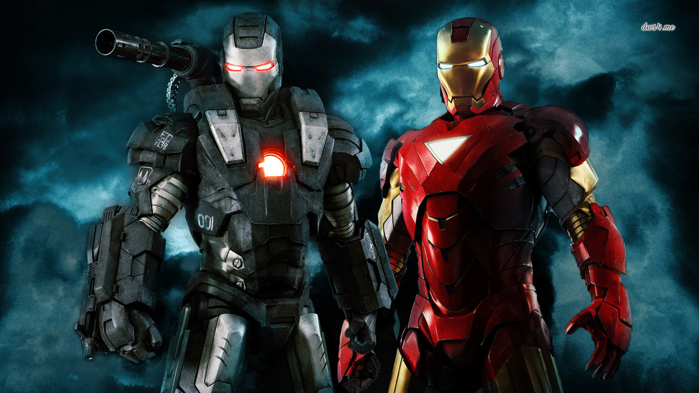 Ironman And War Machine - HD Wallpaper 