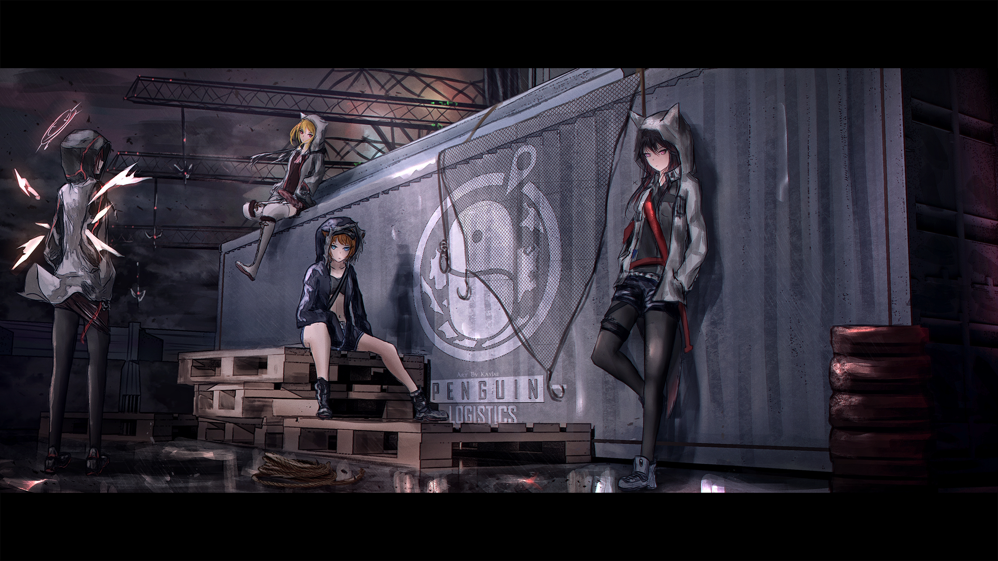 Arknights Penguin Logistics - HD Wallpaper 