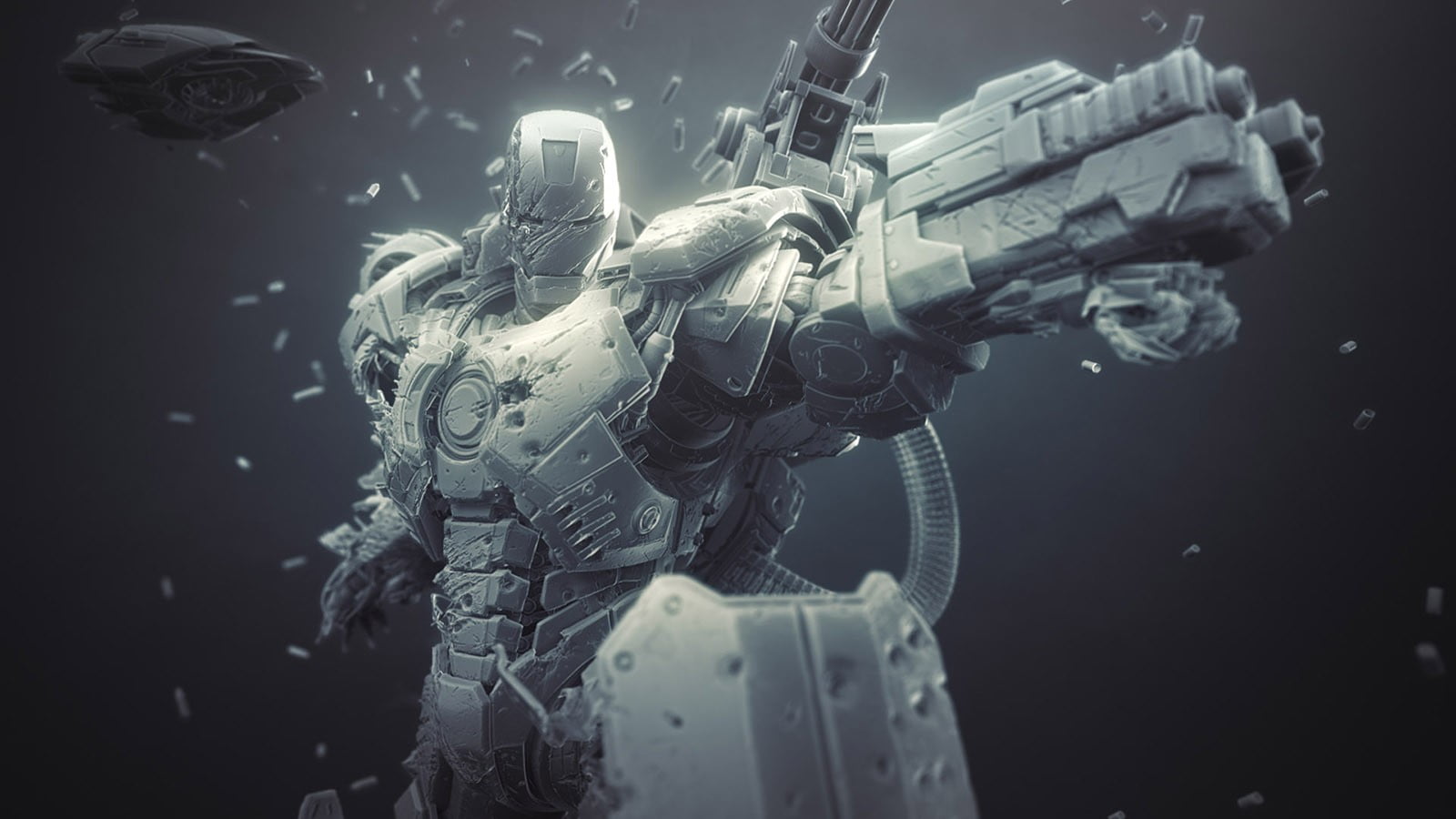 War Machine Zbrush - HD Wallpaper 
