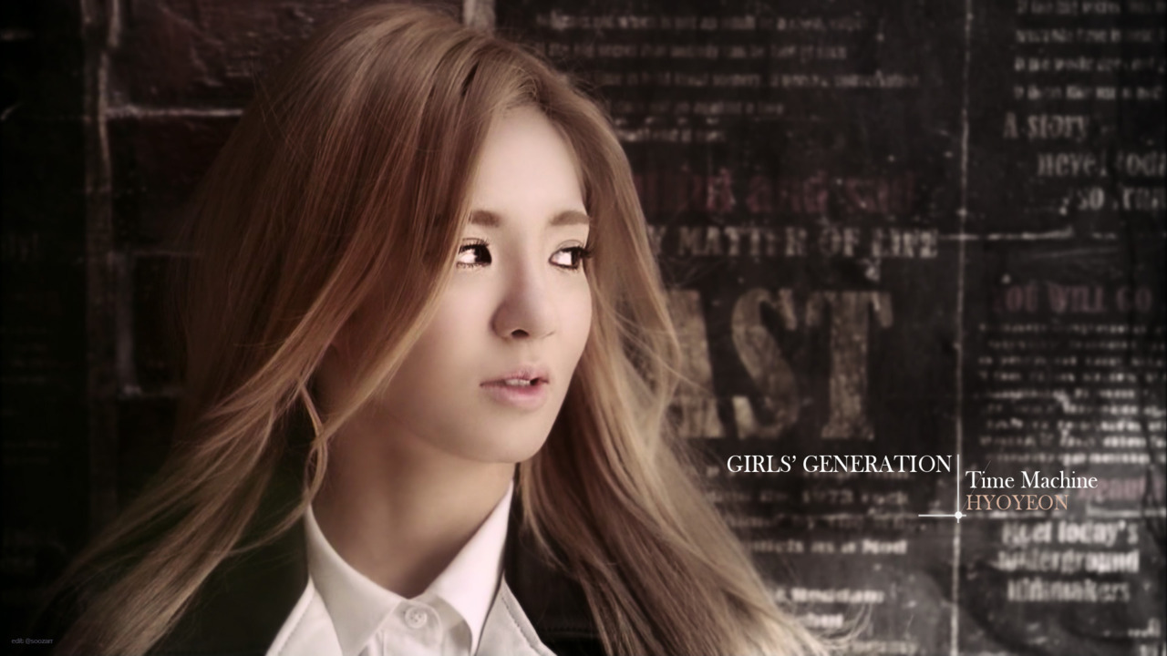 Hyoyeon Snsd Time Machine - HD Wallpaper 