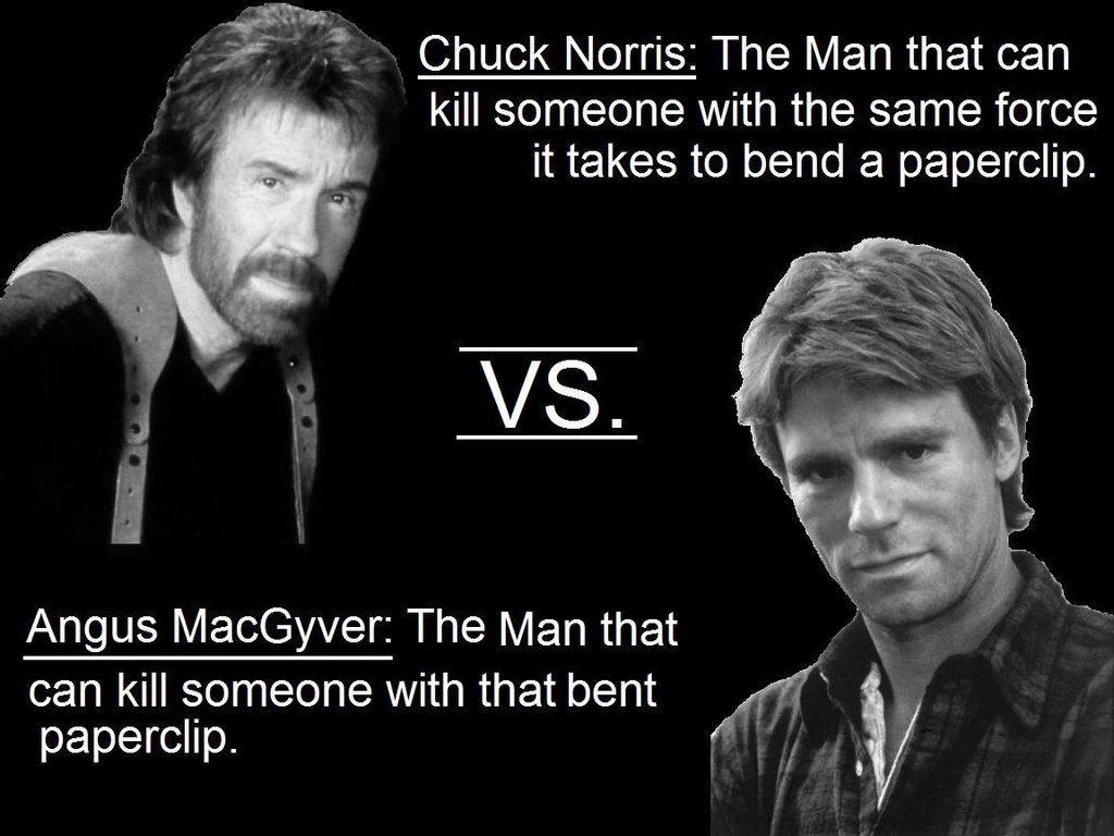Macgyver Chuck Norris - HD Wallpaper 