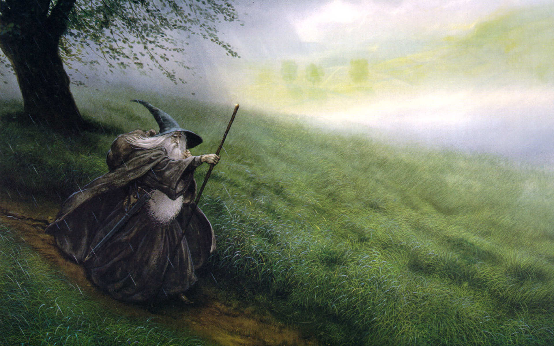 Gandalf Desktop Background - HD Wallpaper 