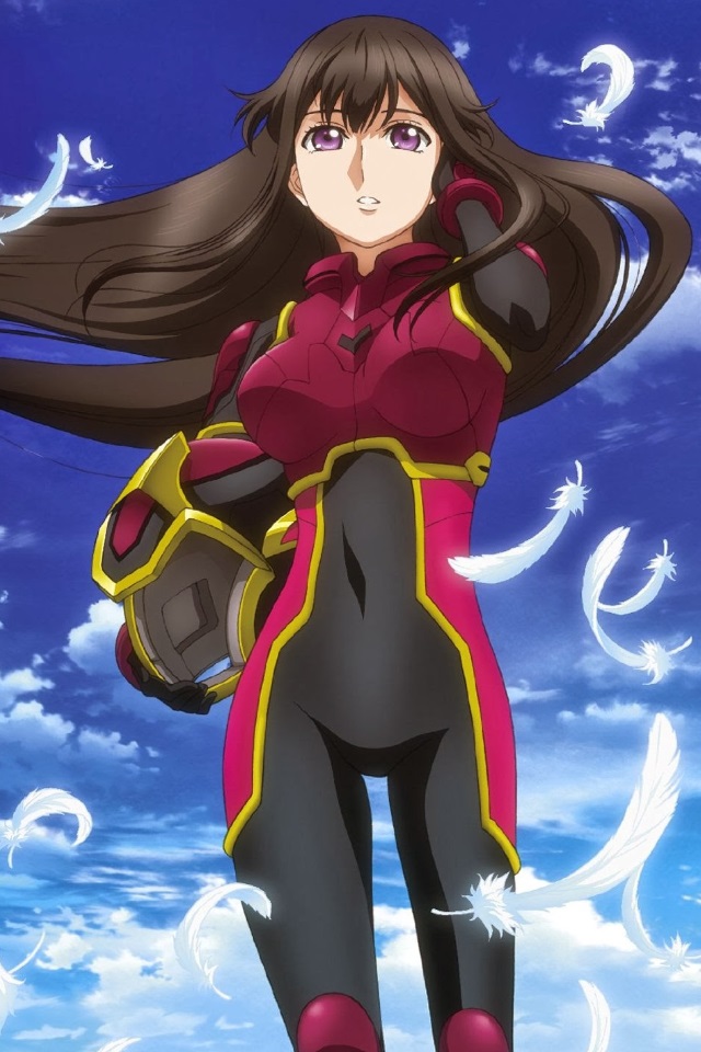 Buddy Complex Hina Yumihara - Choucho あの 空 に 還る 未来 で - HD Wallpaper 