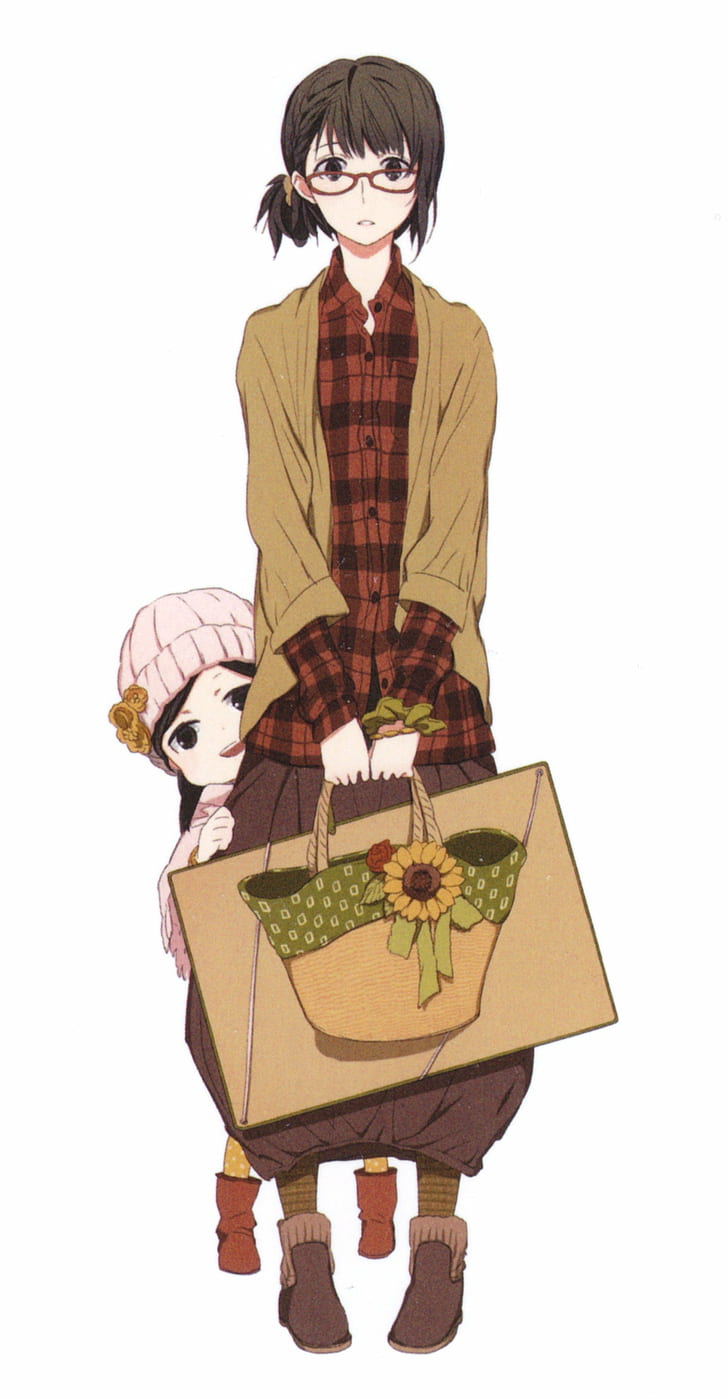 Anime Girls, Arai Tamako, Barakamon, Kubota Hina, Hd - Barakamon Tama - HD Wallpaper 