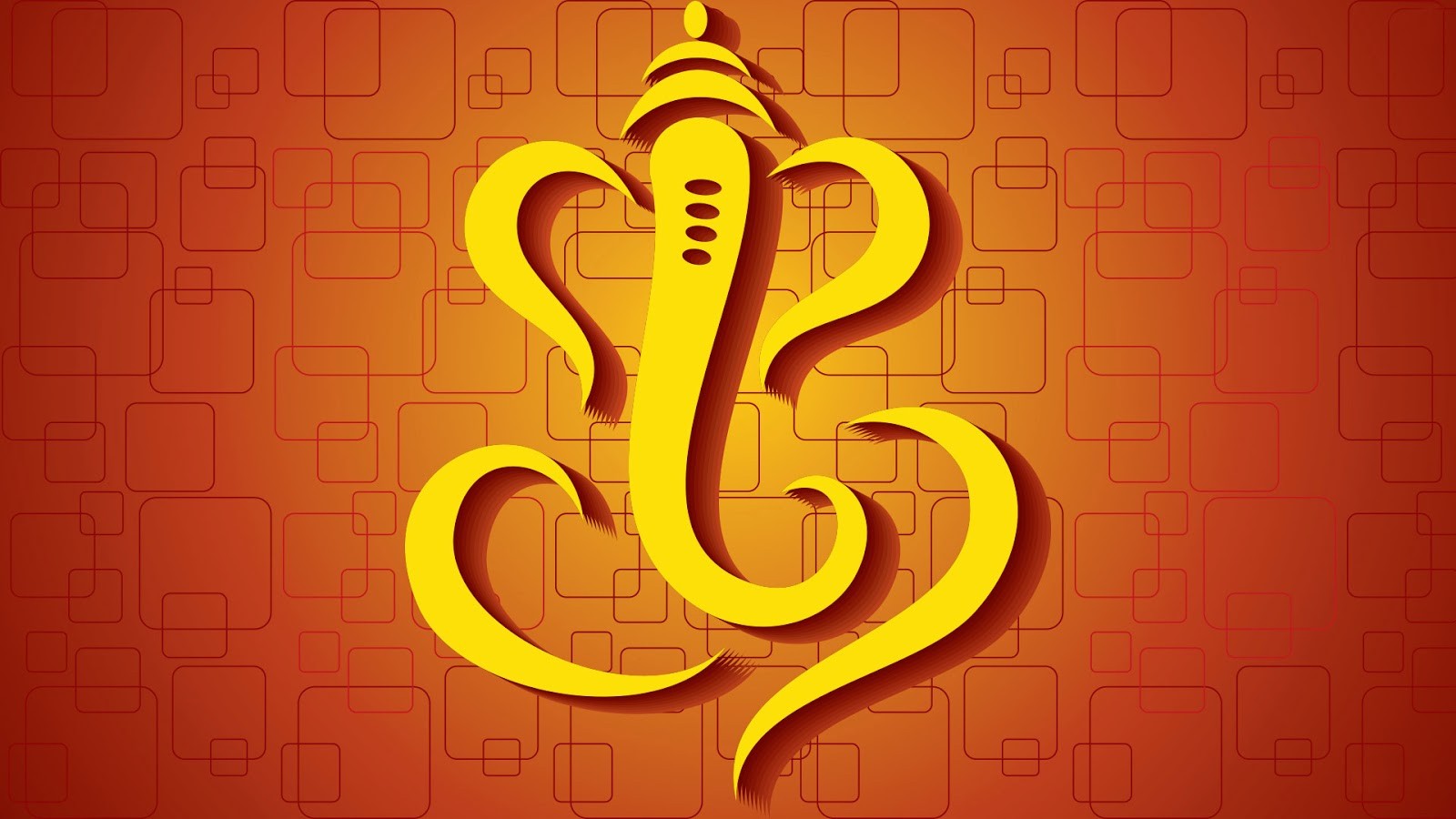 Lord Ganesha In 3d Vector Design - Full Hd Ganesh Hd Wallpaper For Pc -  1600x900 Wallpaper 