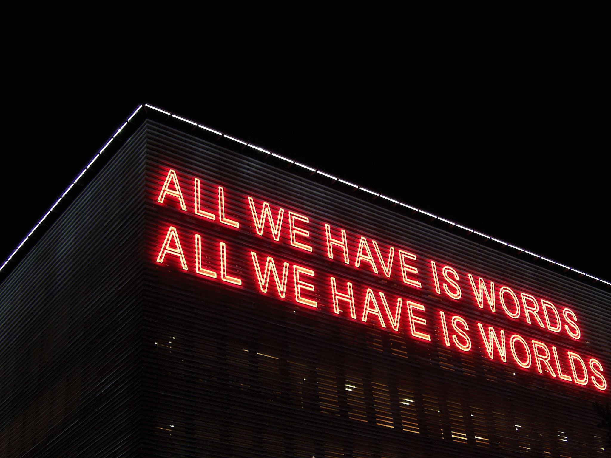 Turn Have To Into Get To - All We Have Is Words All We Have Is Worlds Meaning - HD Wallpaper 