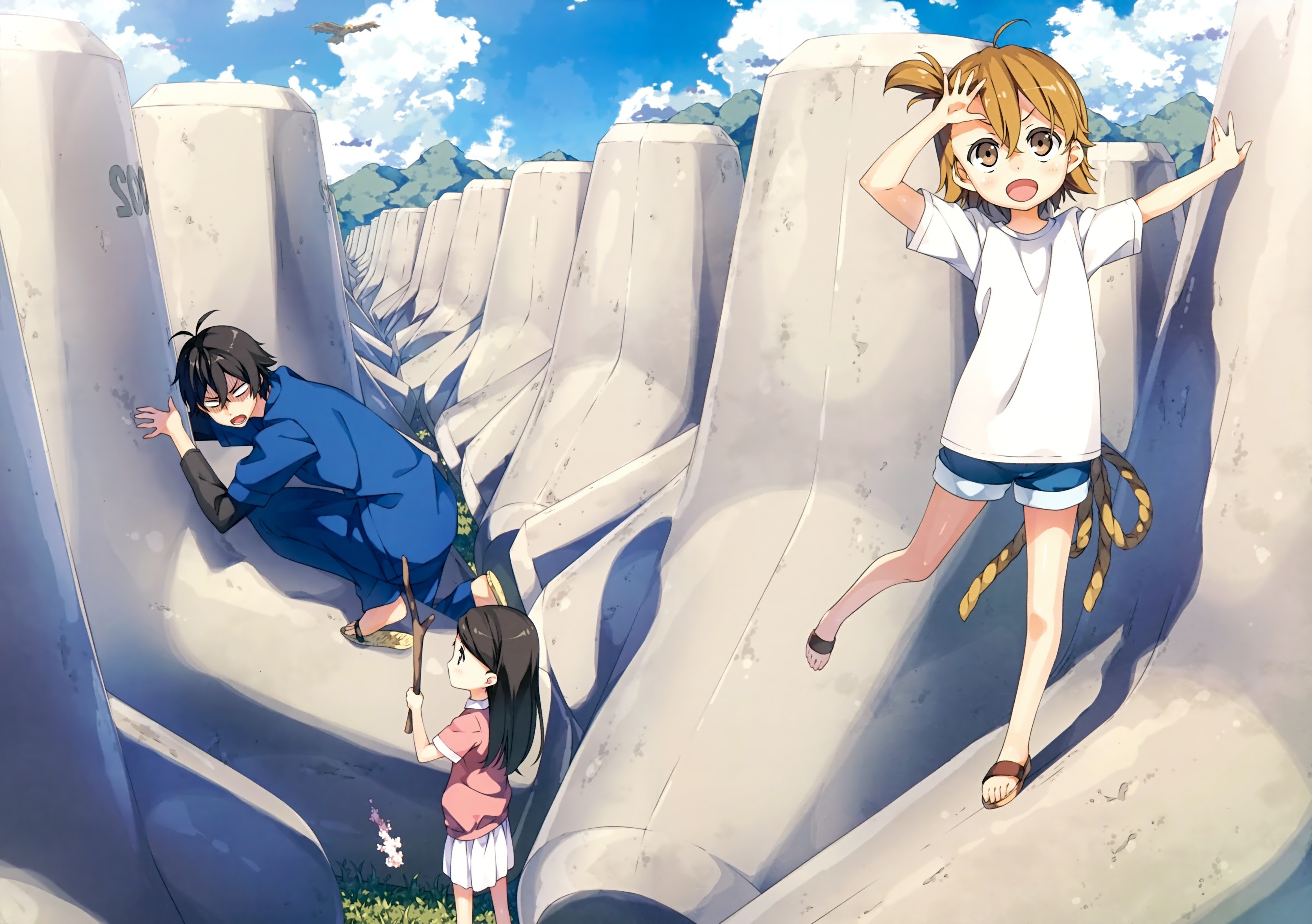 Hd Background Barakamon - HD Wallpaper 