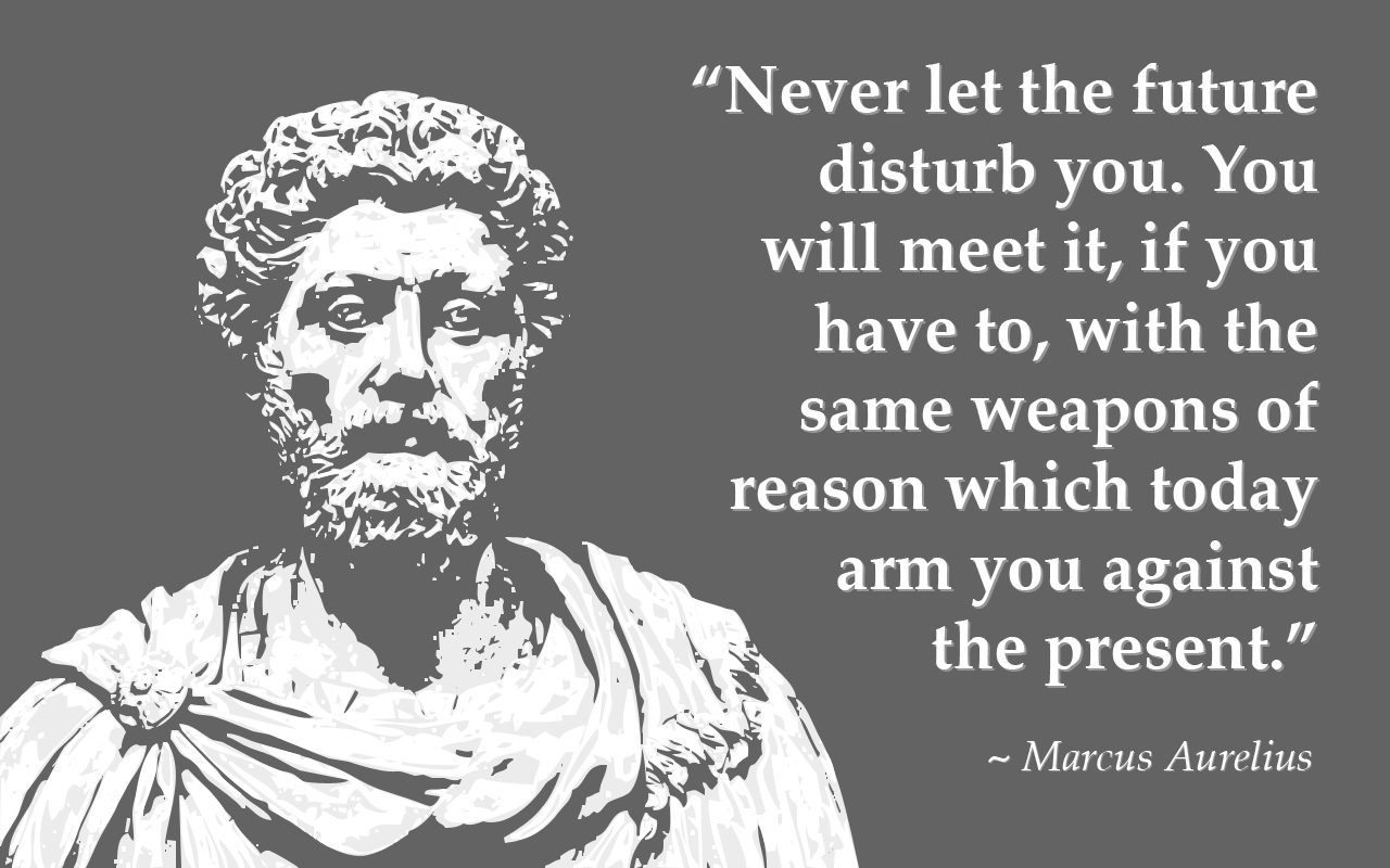 Marcus Aurelius Quotes Future - HD Wallpaper 