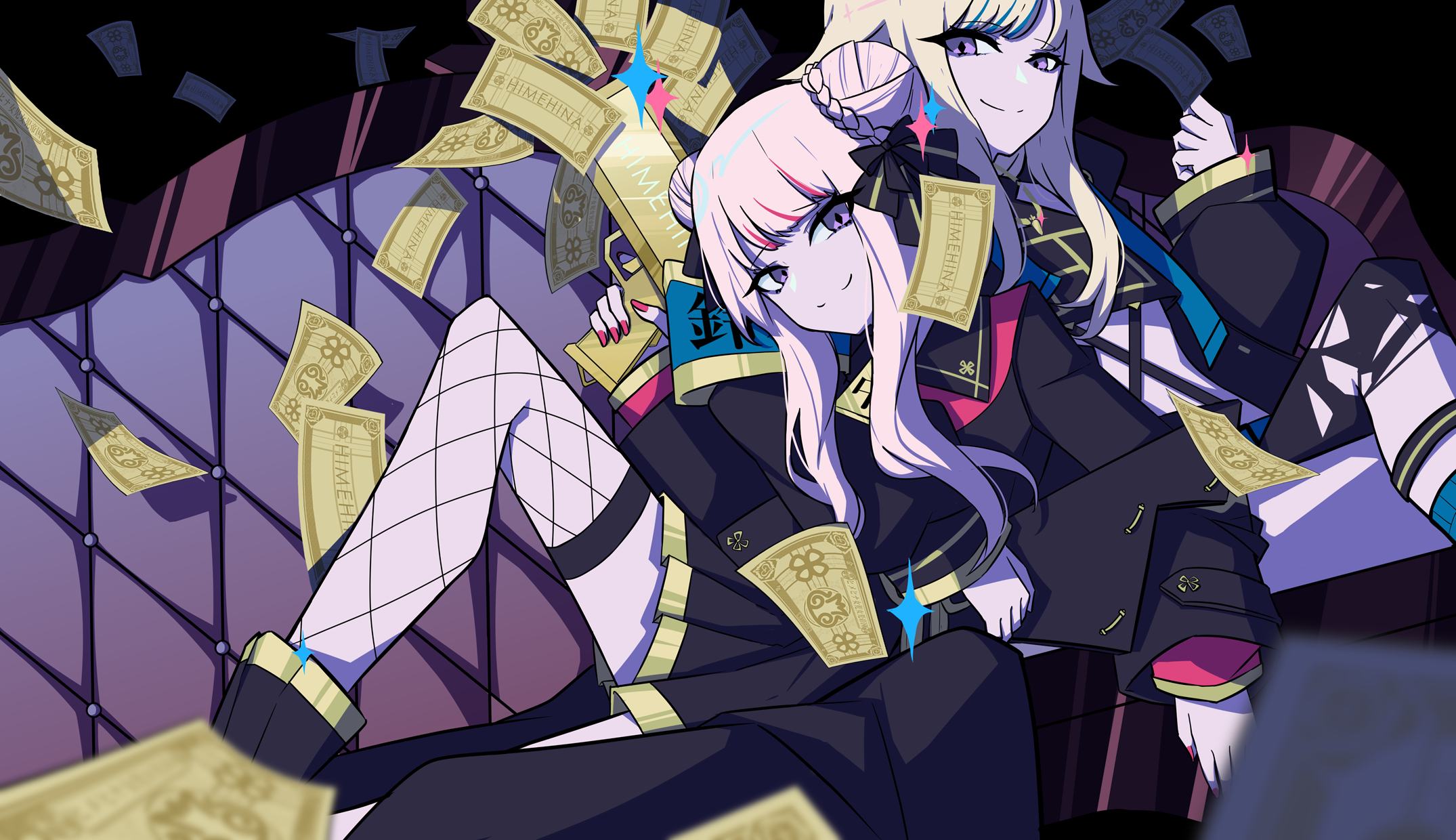 Tanaka Hime X Suzuki Hina - HD Wallpaper 