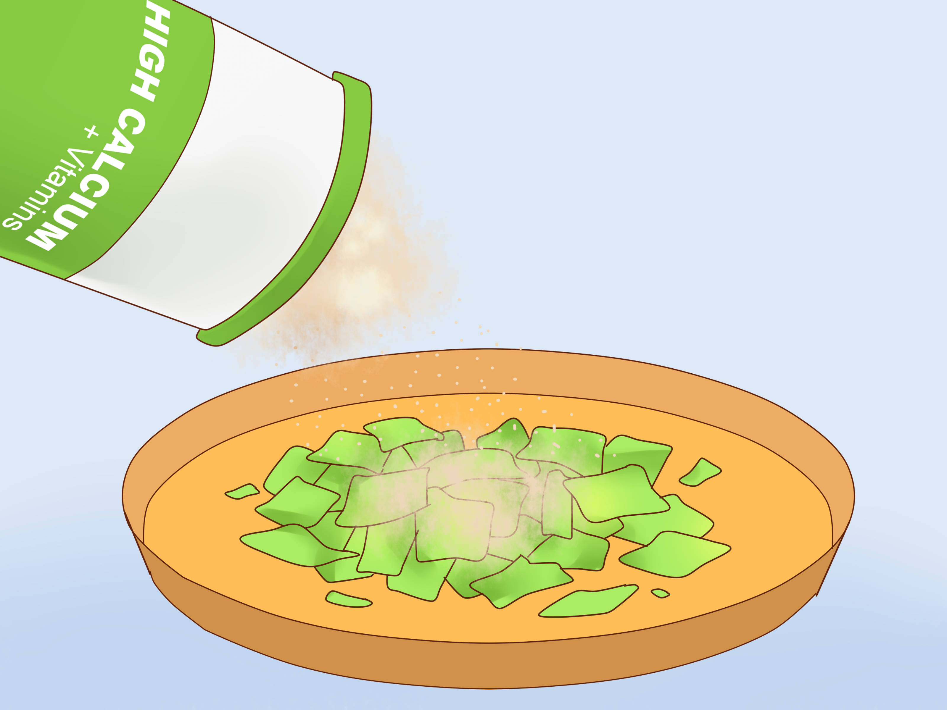 Image Titled Feed A Lizard Step - Illustration - HD Wallpaper 