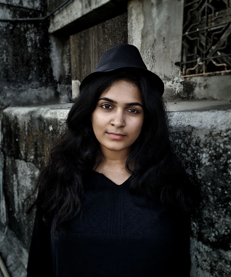 Brown, Girl, Woman, Fashion, Hat, Indian, Suntan, Young, - HD Wallpaper 