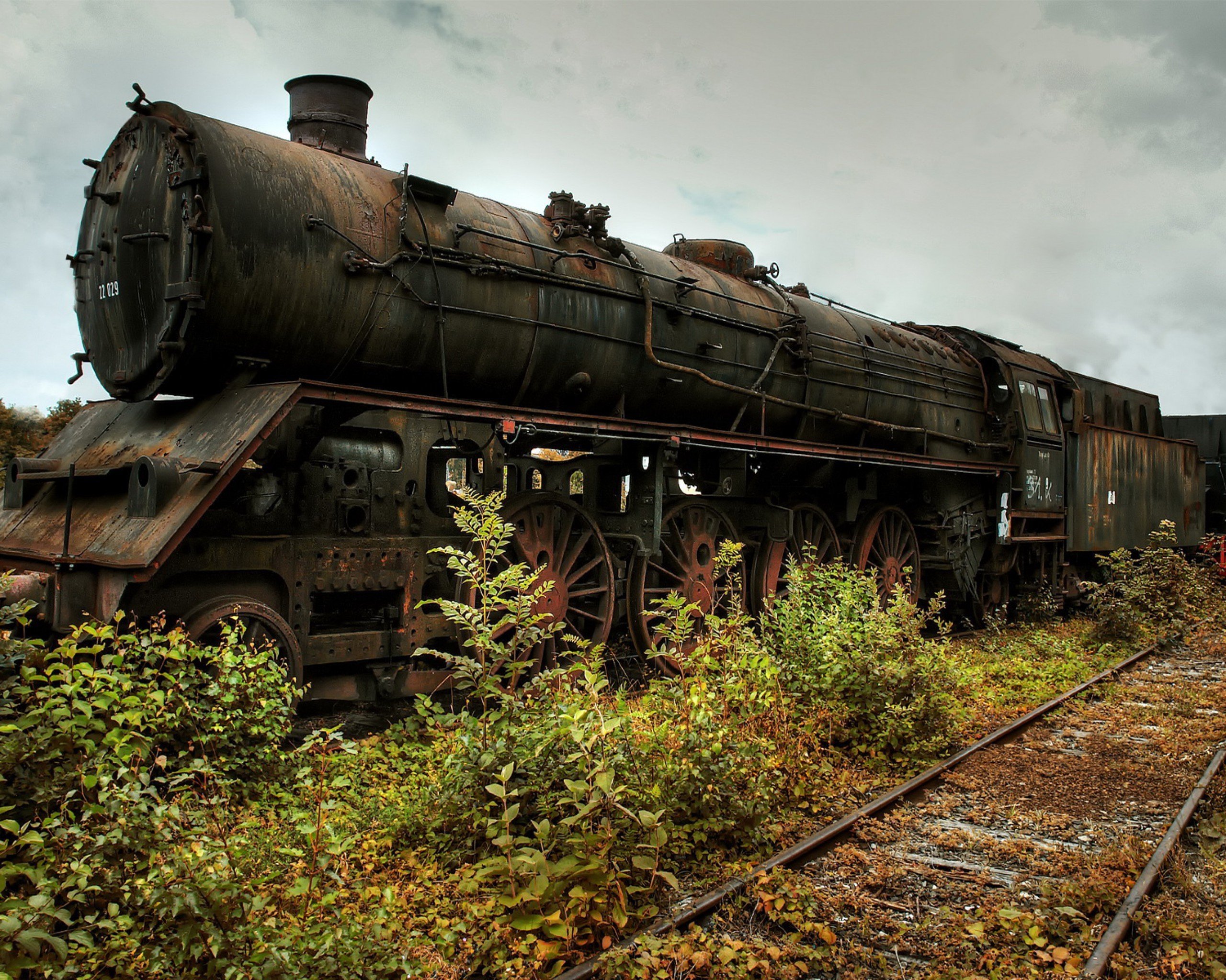 Old Rusty Train - HD Wallpaper 