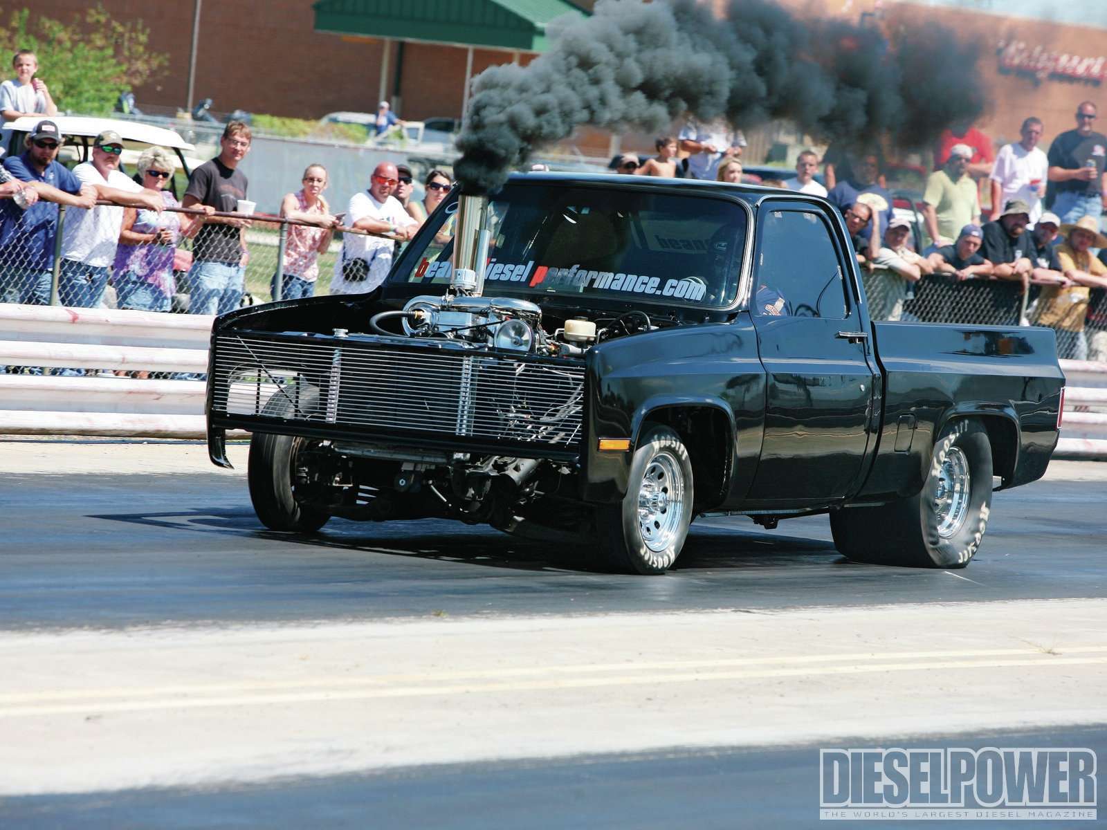 A Wheels Up Chevy Packing Ford Parts And Cummins Power - Dodge Ram - HD Wallpaper 