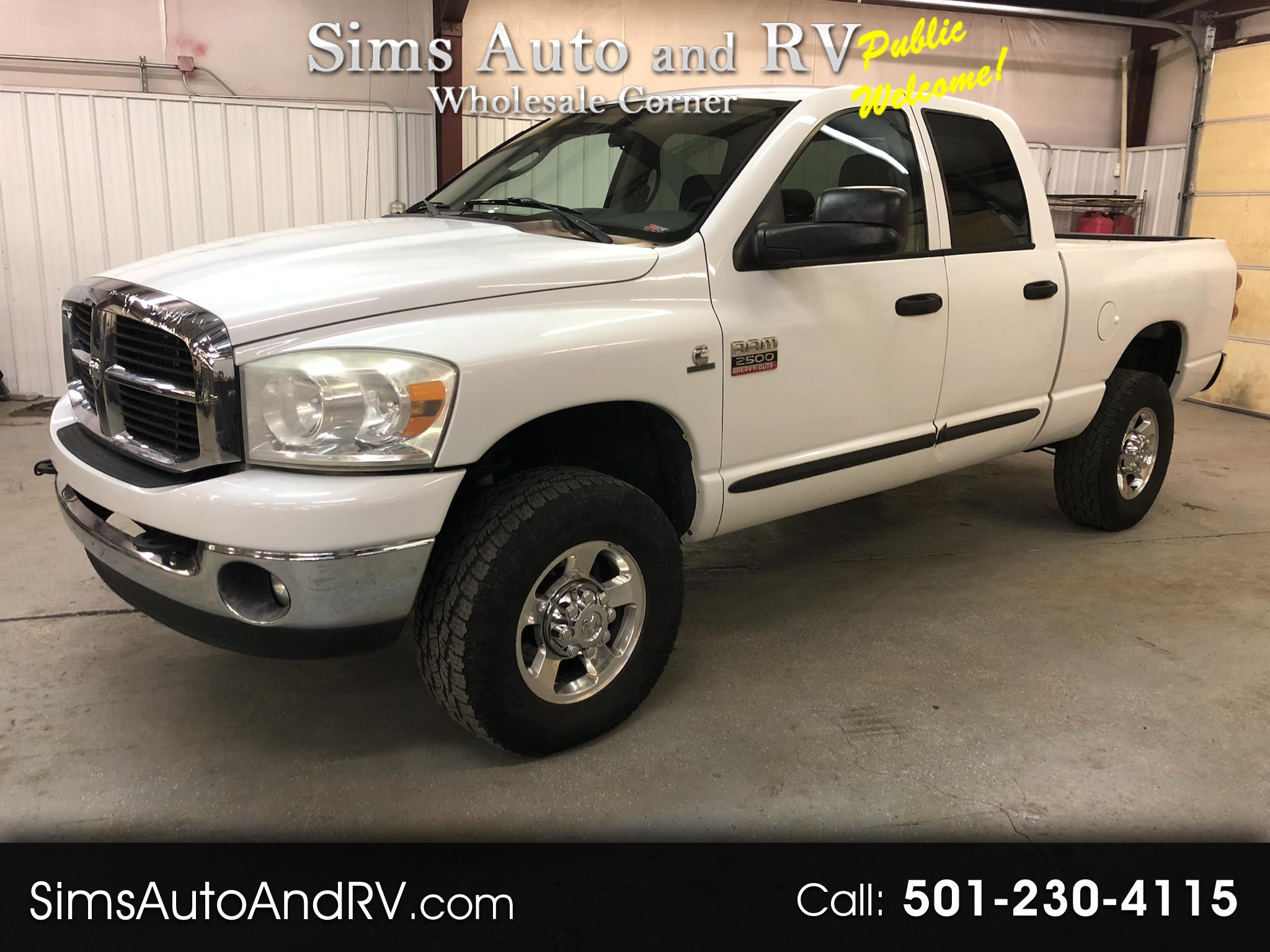 2005 Dodge Ram 1500 White 4 Door - HD Wallpaper 