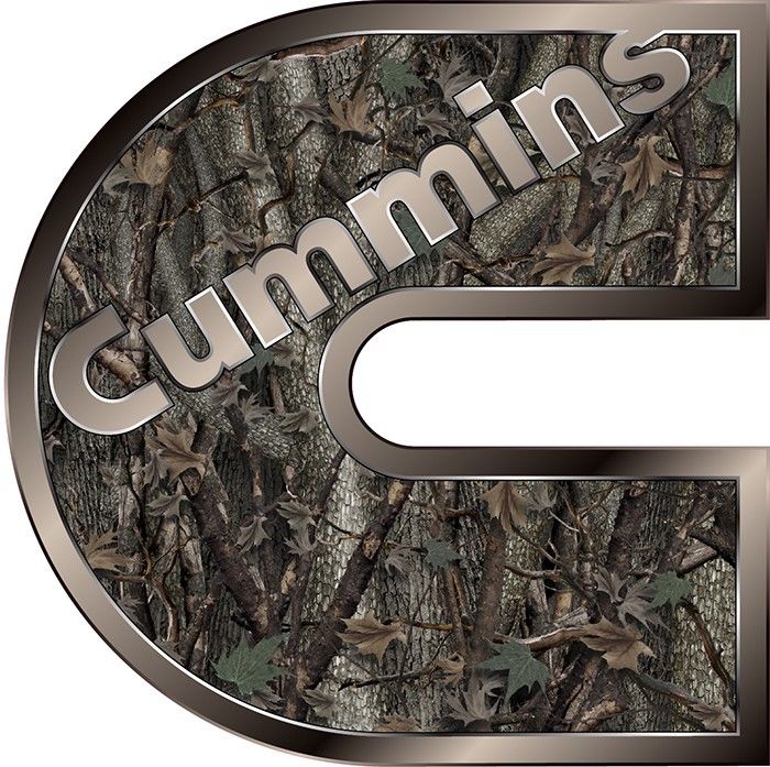 Camo Cummins Decal - HD Wallpaper 