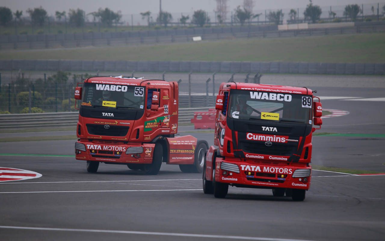 02 Tata Racing Truck Wallpaper Hd - Trailer Truck - HD Wallpaper 