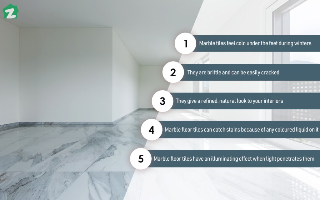 Marble Tiles Are One The Most Common Floor Trends In - Floor - HD Wallpaper 