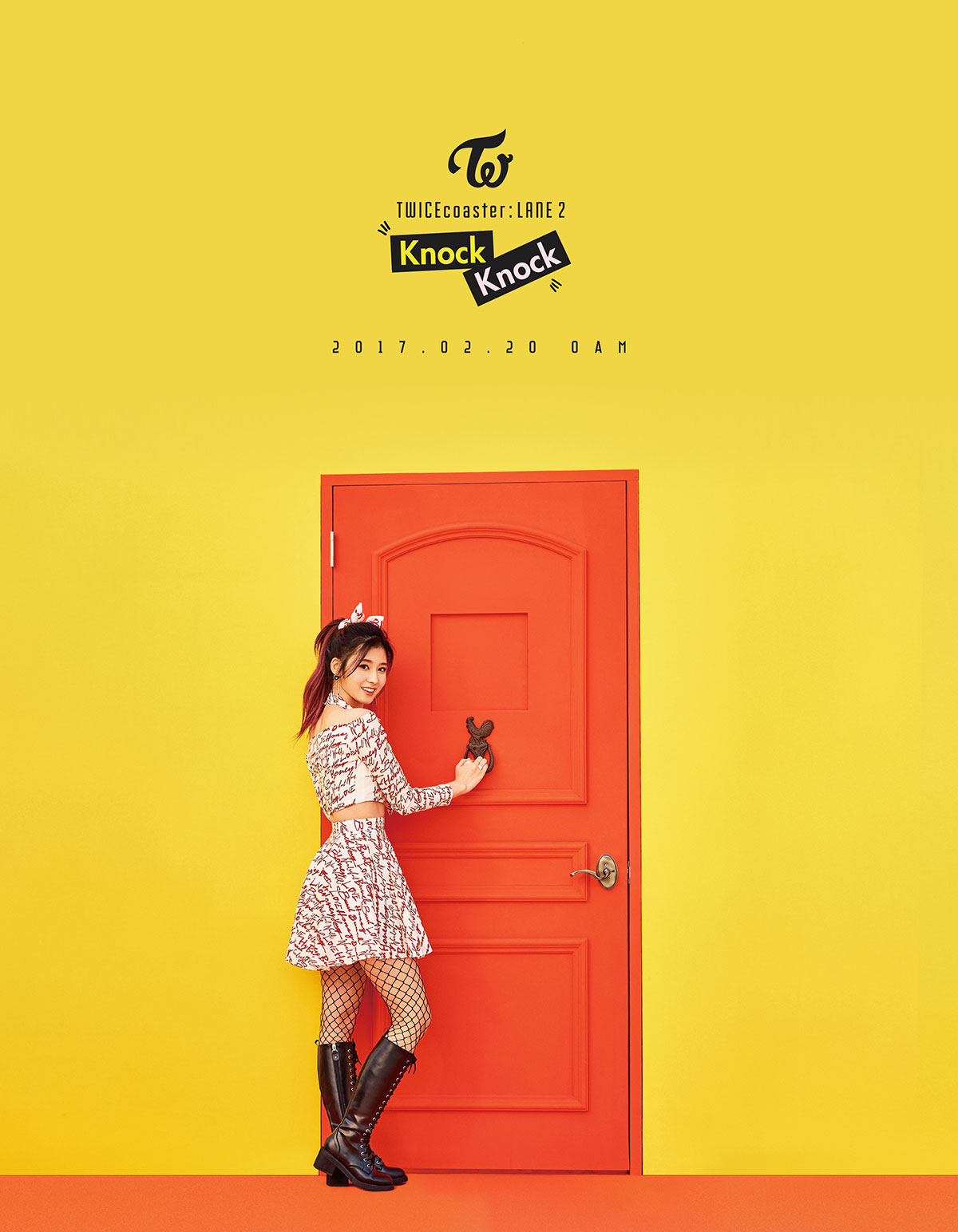 Sana Name Wallpaper - Teaser Twice Knock Knock - HD Wallpaper 