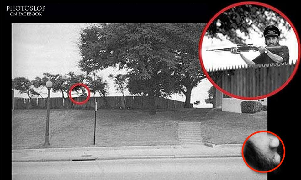 Exclusive Photo Of Lemmy Shooting Kennedy From The - John F Kennedy Death Face - HD Wallpaper 